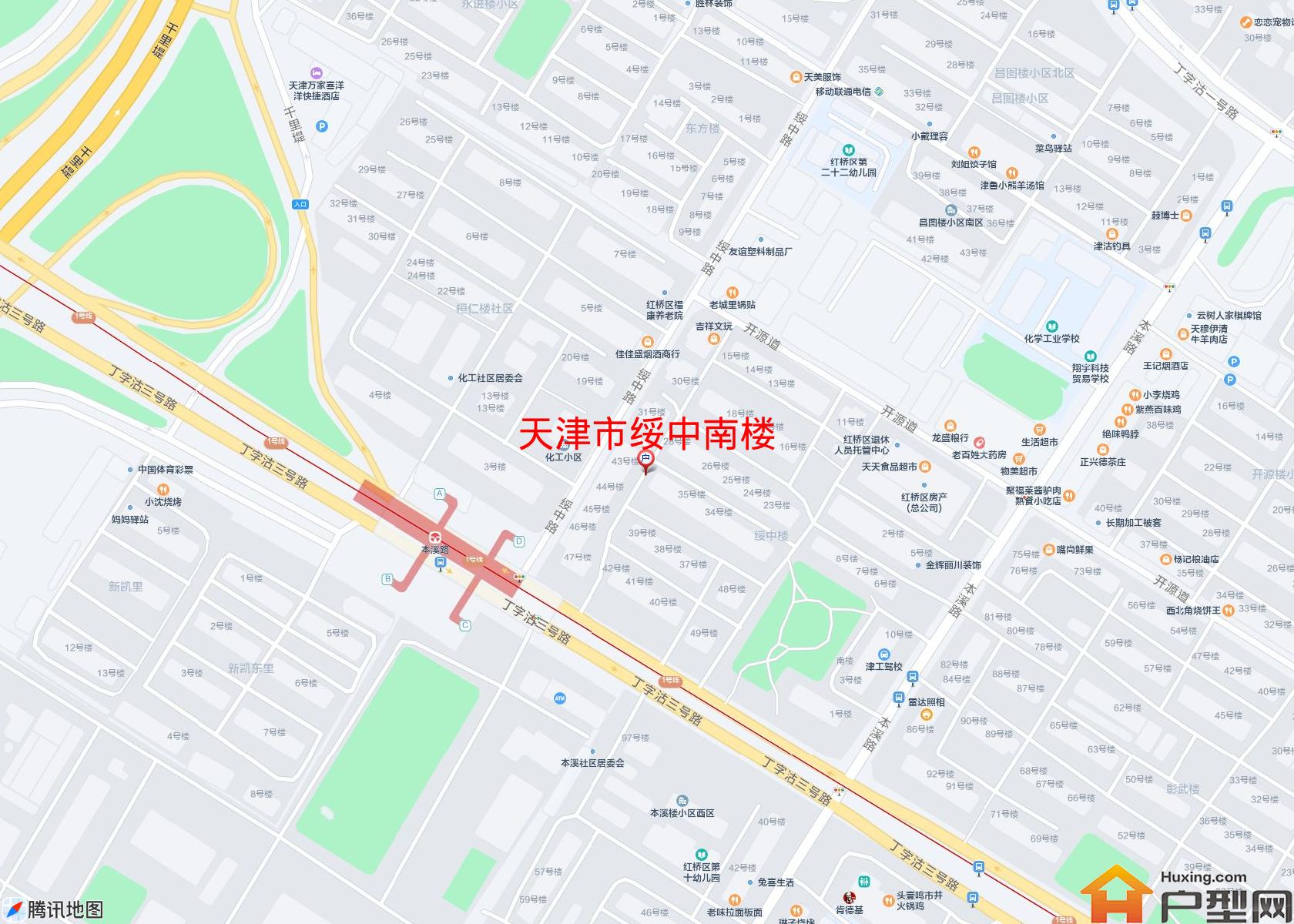 绥中南楼小区 - 户型网