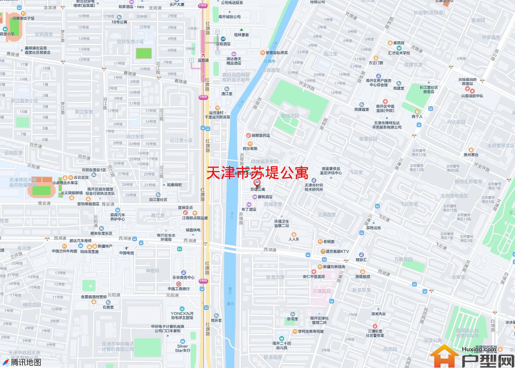 苏堤公寓小区 - 户型网