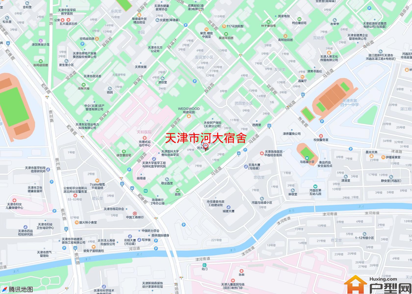 河大宿舍小区 - 户型网