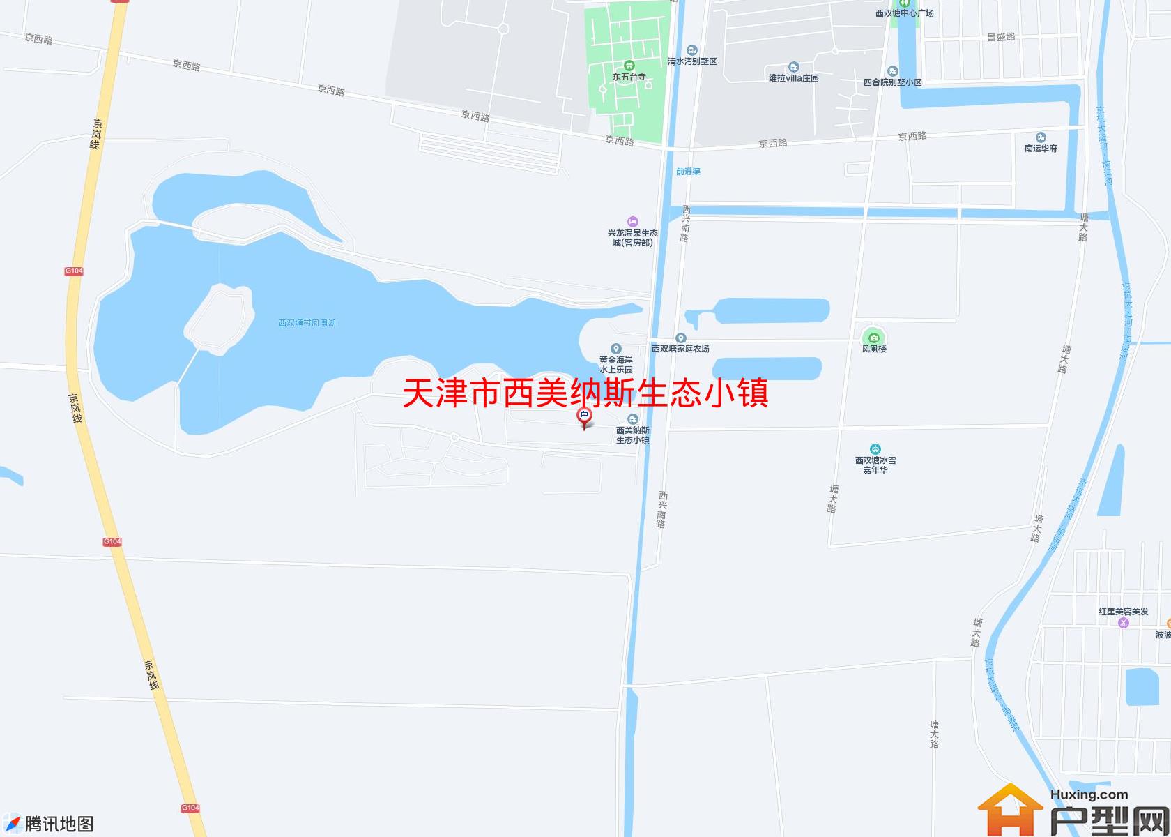 西美纳斯生态小镇小区 - 户型网