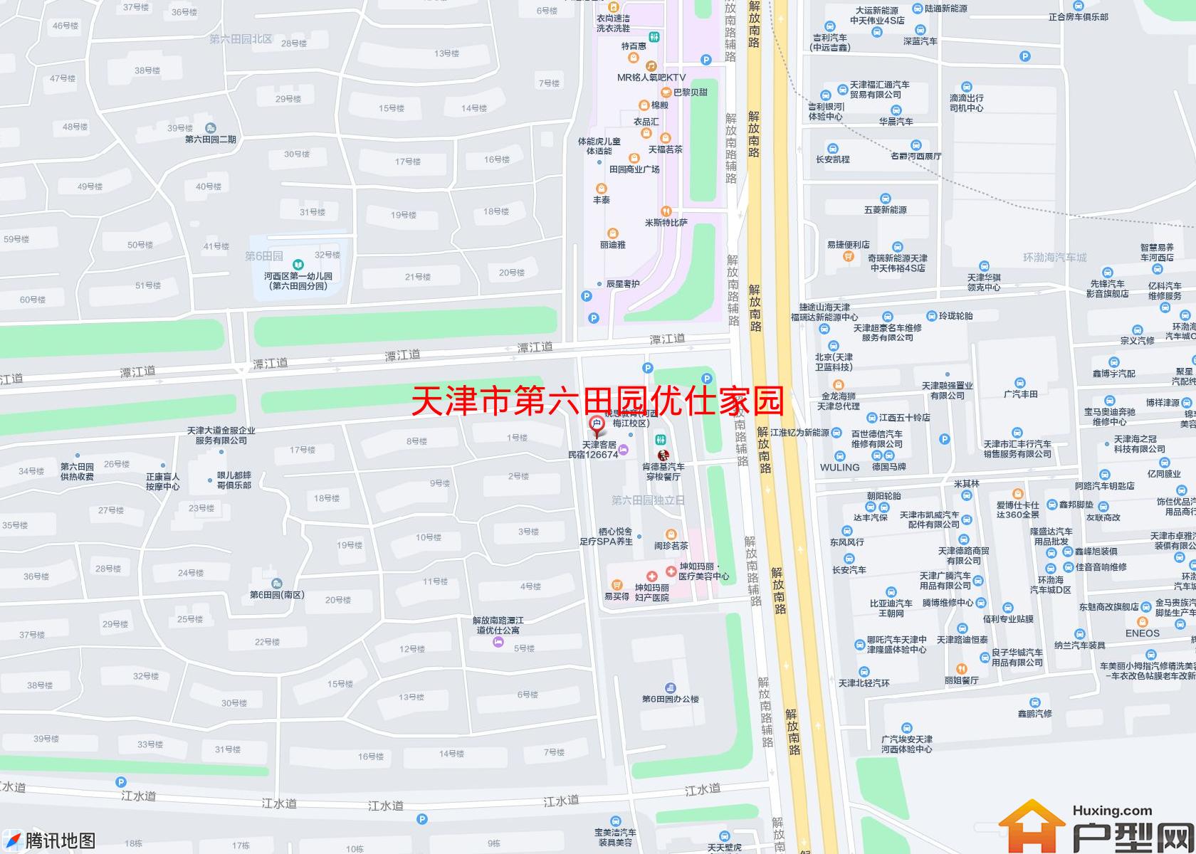 第六田园优仕家园小区 - 户型网