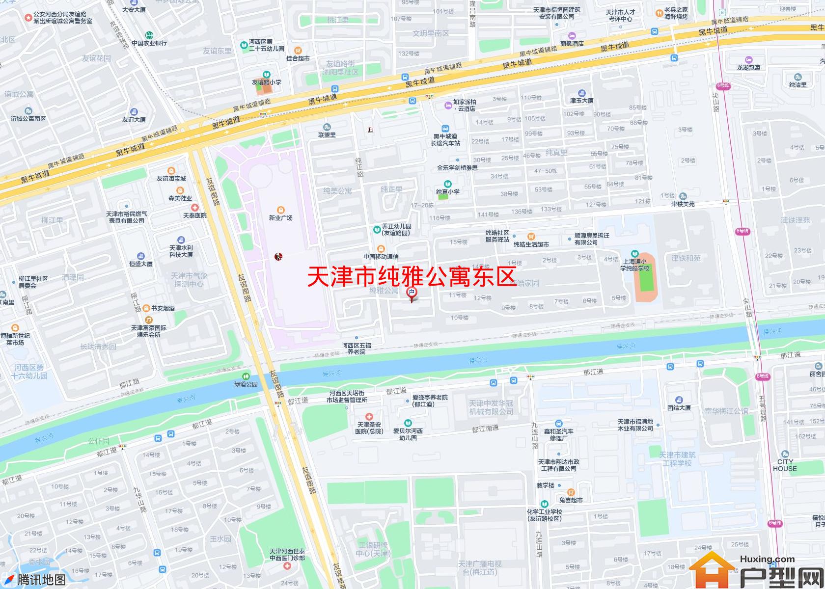 纯雅公寓东区小区 - 户型网