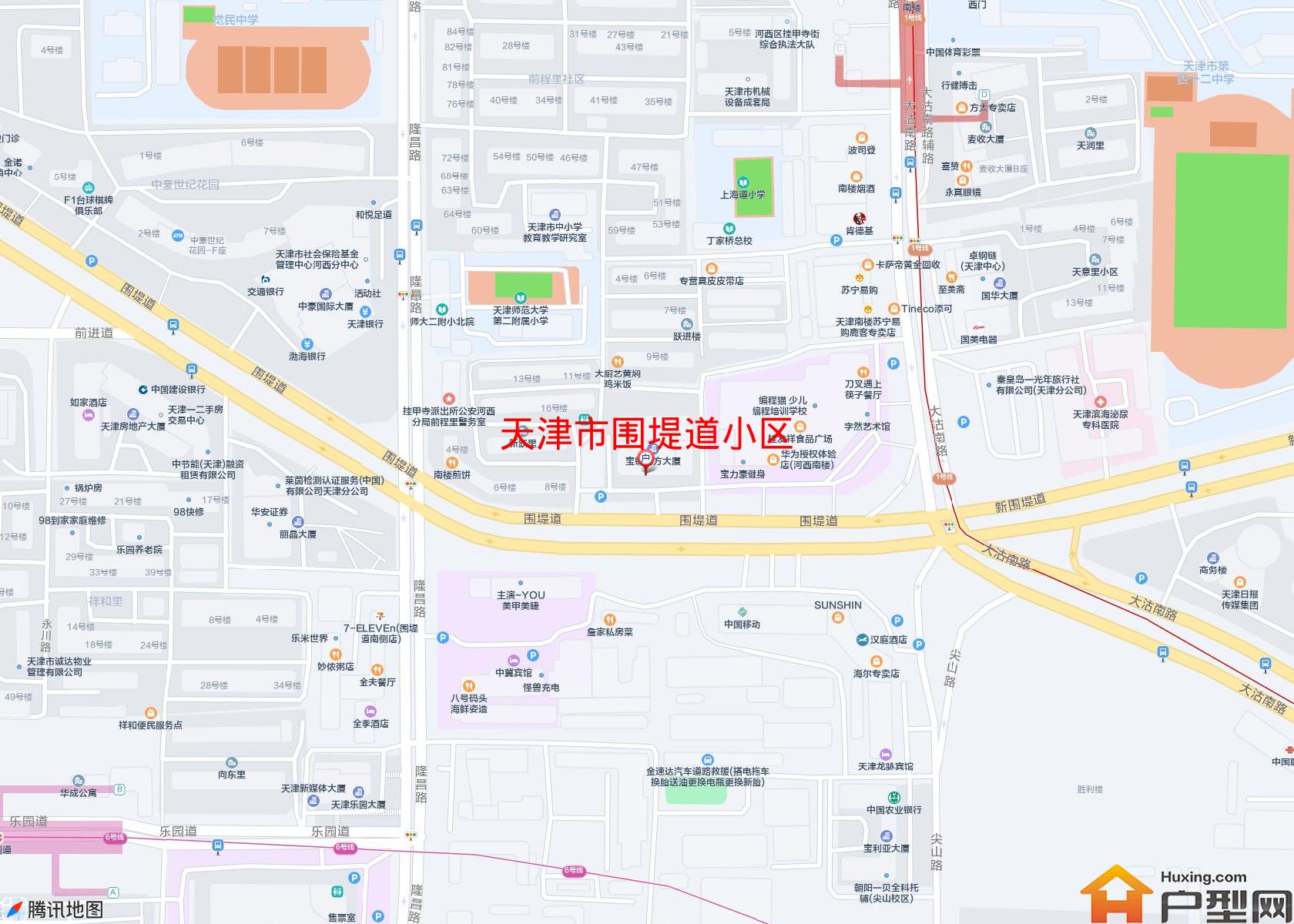 围堤道小区小区 - 户型网