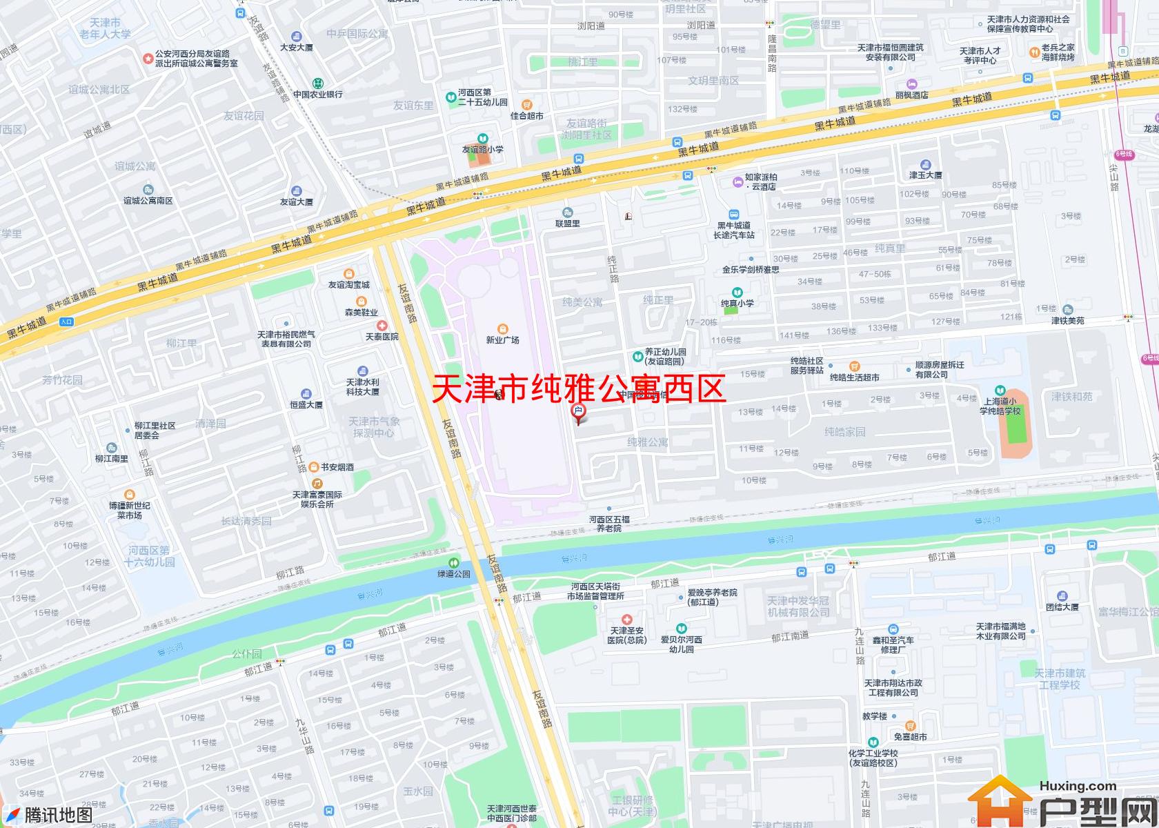 纯雅公寓西区小区 - 户型网