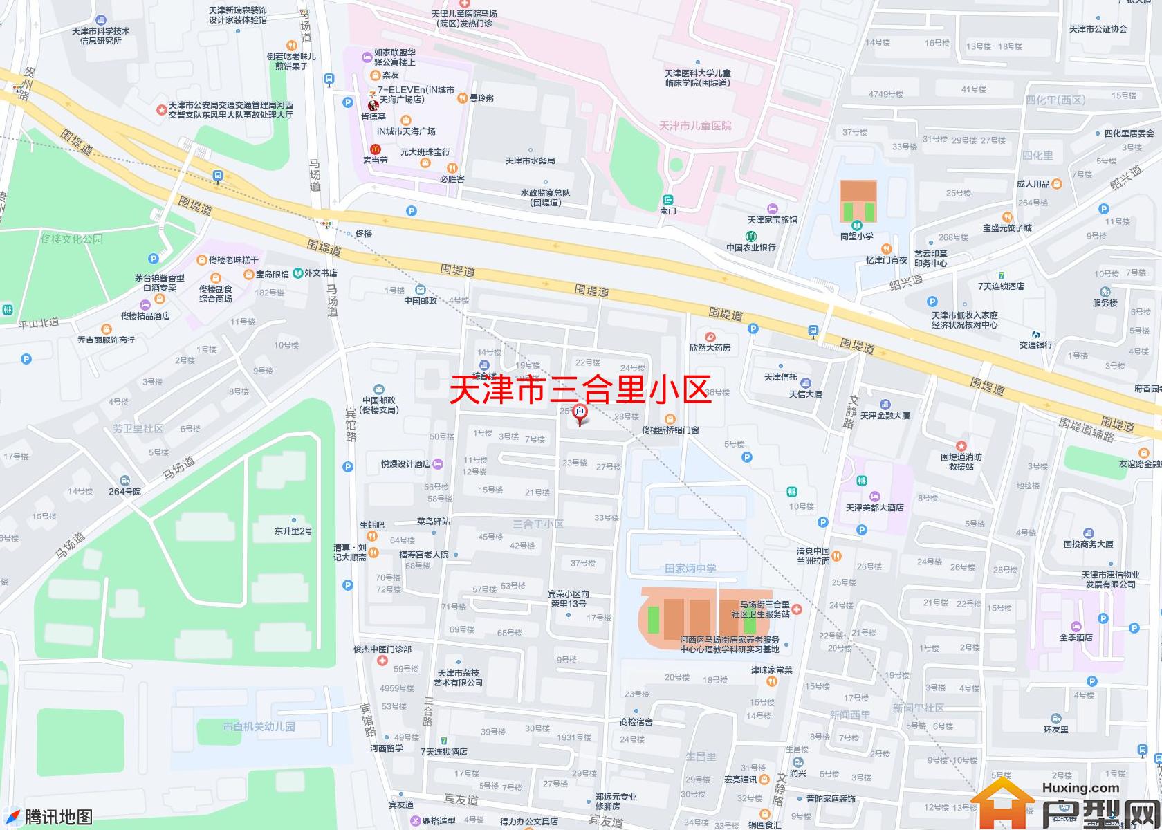 三合里小区小区 - 户型网