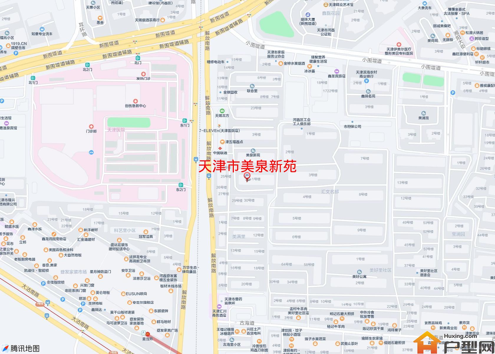 美泉新苑小区 - 户型网 美泉新苑小区 - 户型网