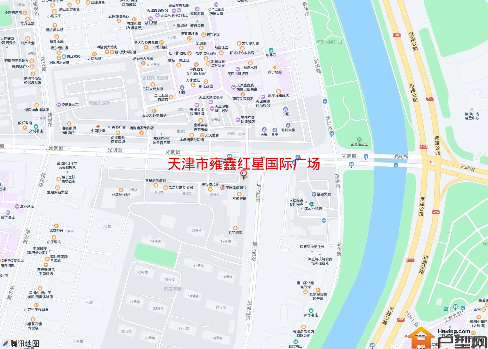 雍鑫红星国际广场小区 - 户型网