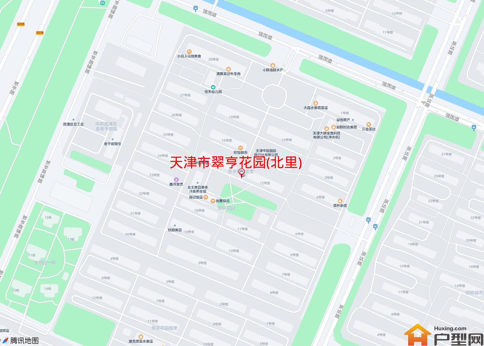 翠亨花园(北里)小区 - 户型网