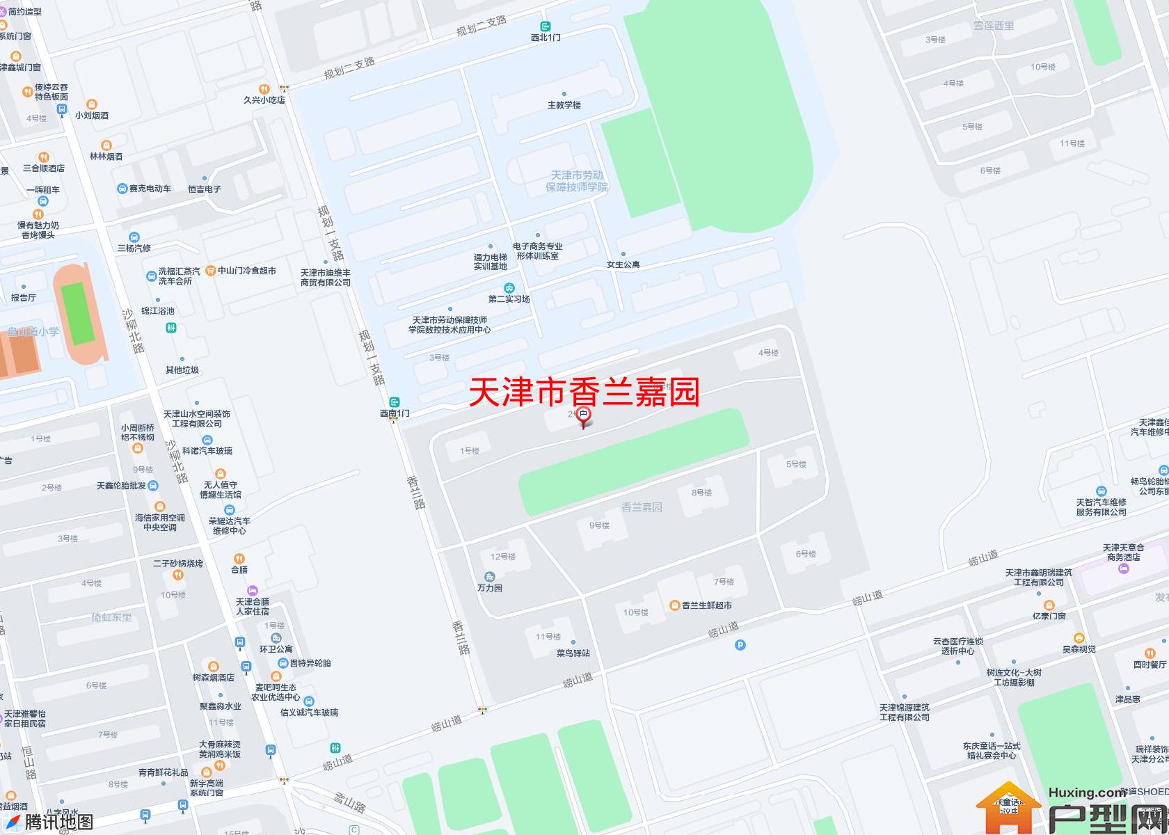 香兰嘉园小区 - 户型网