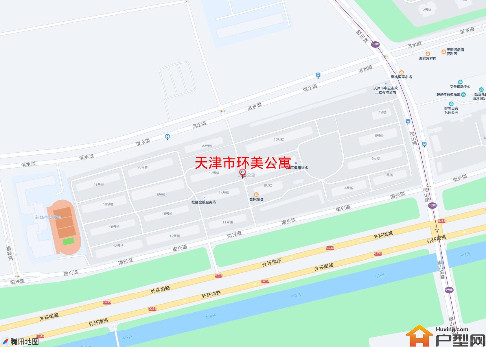 环美公寓小区 - 户型网