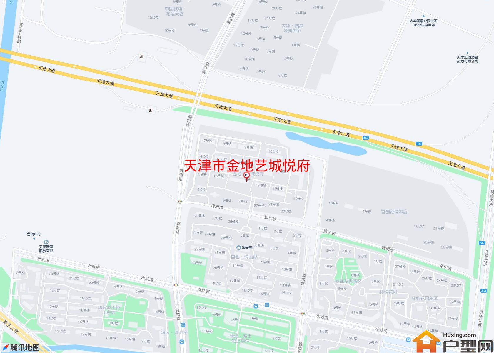 金地艺城悦府小区 - 户型网