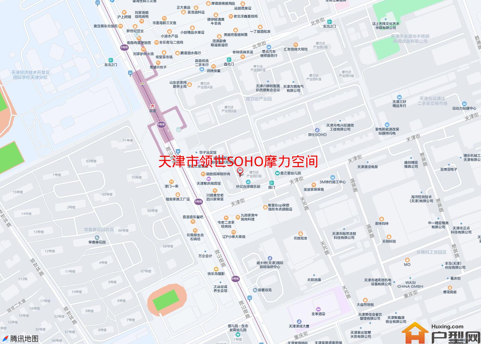 领世SOHO摩力空间小区 - 户型网