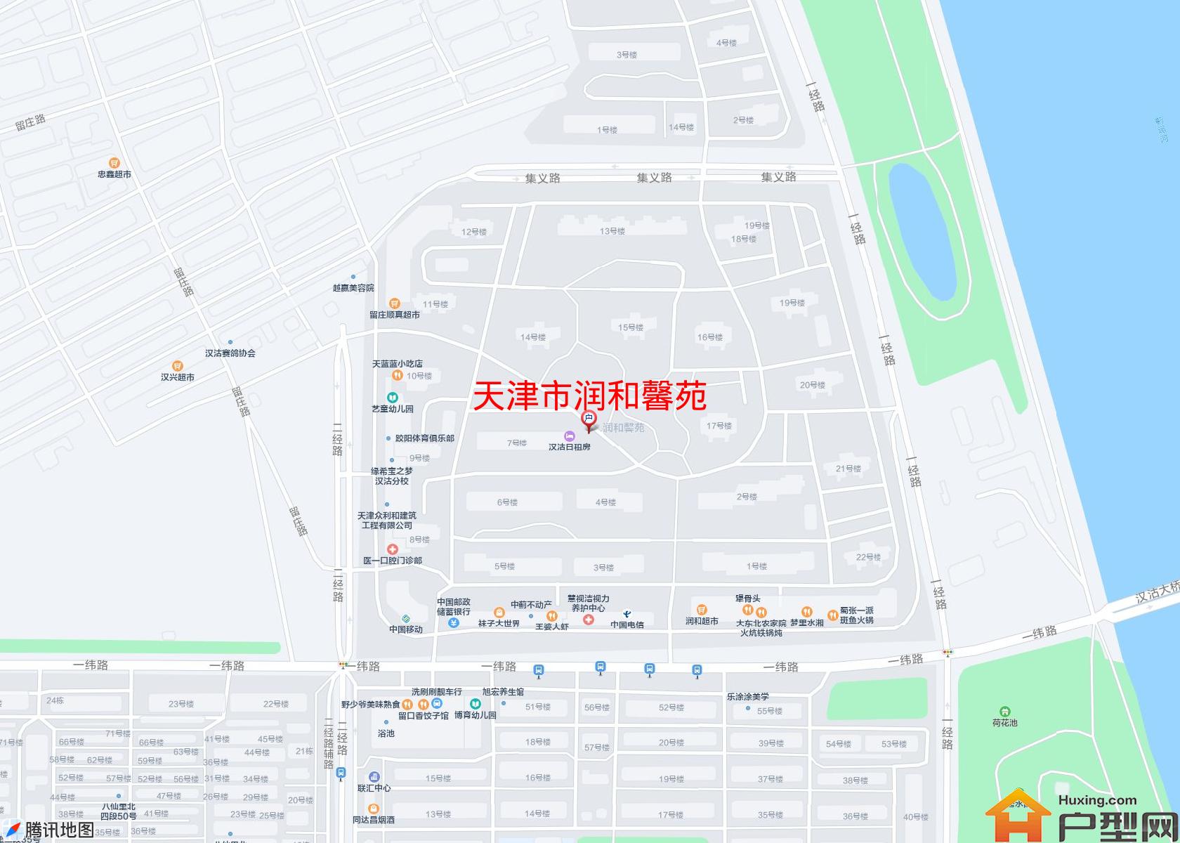 润和馨苑小区 - 户型网