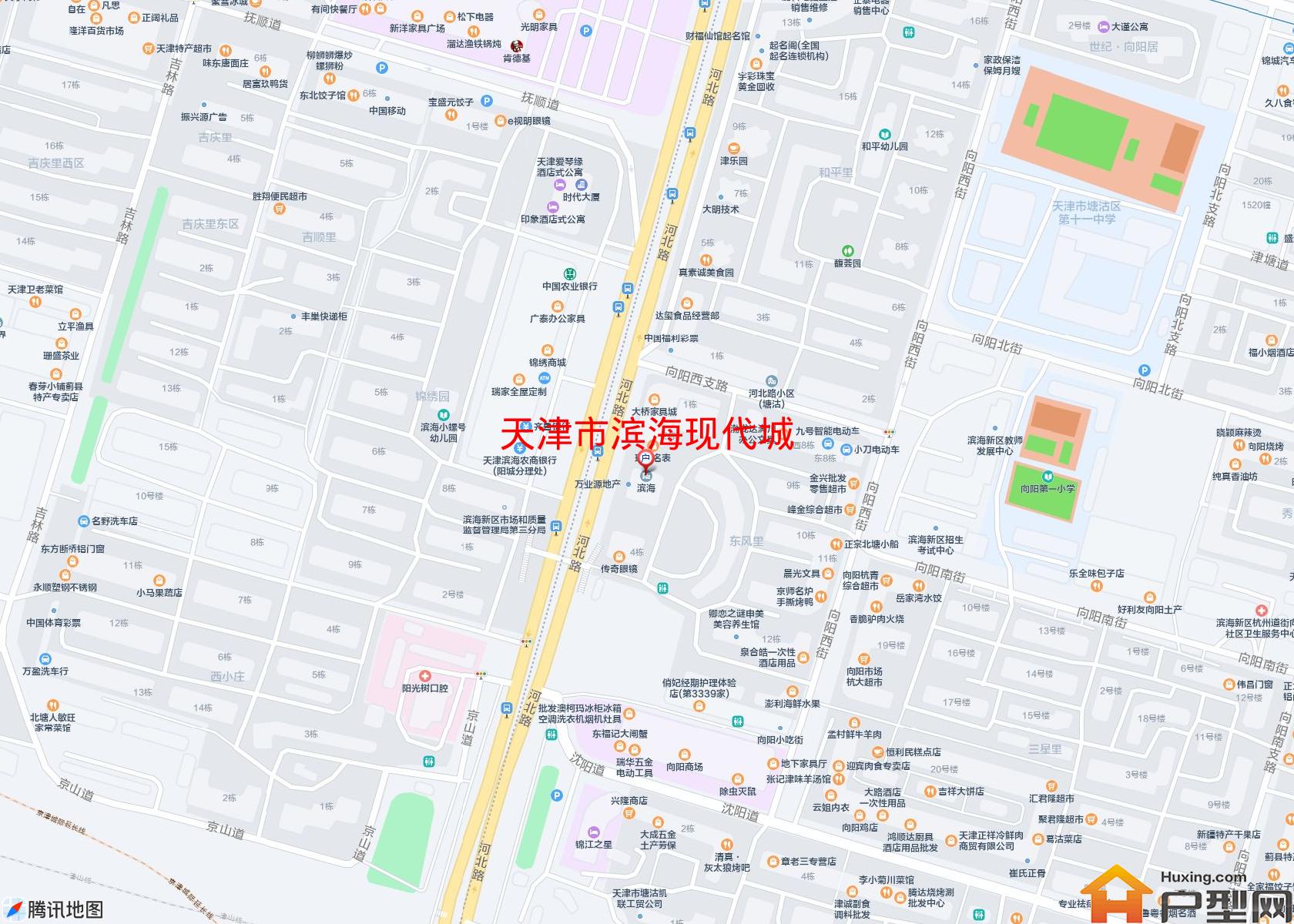 滨海现代城小区 - 户型网
