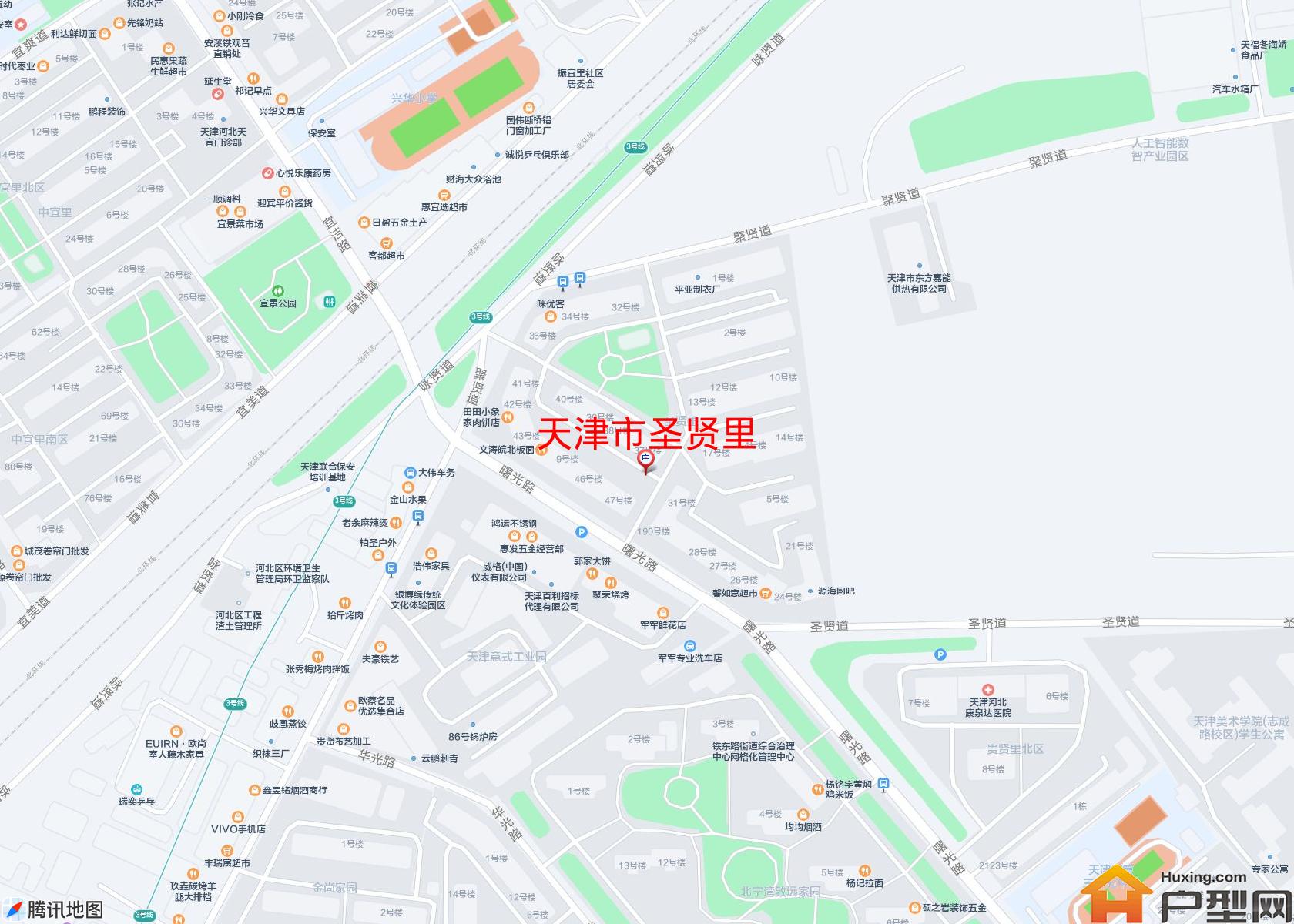 圣贤里小区 - 户型网