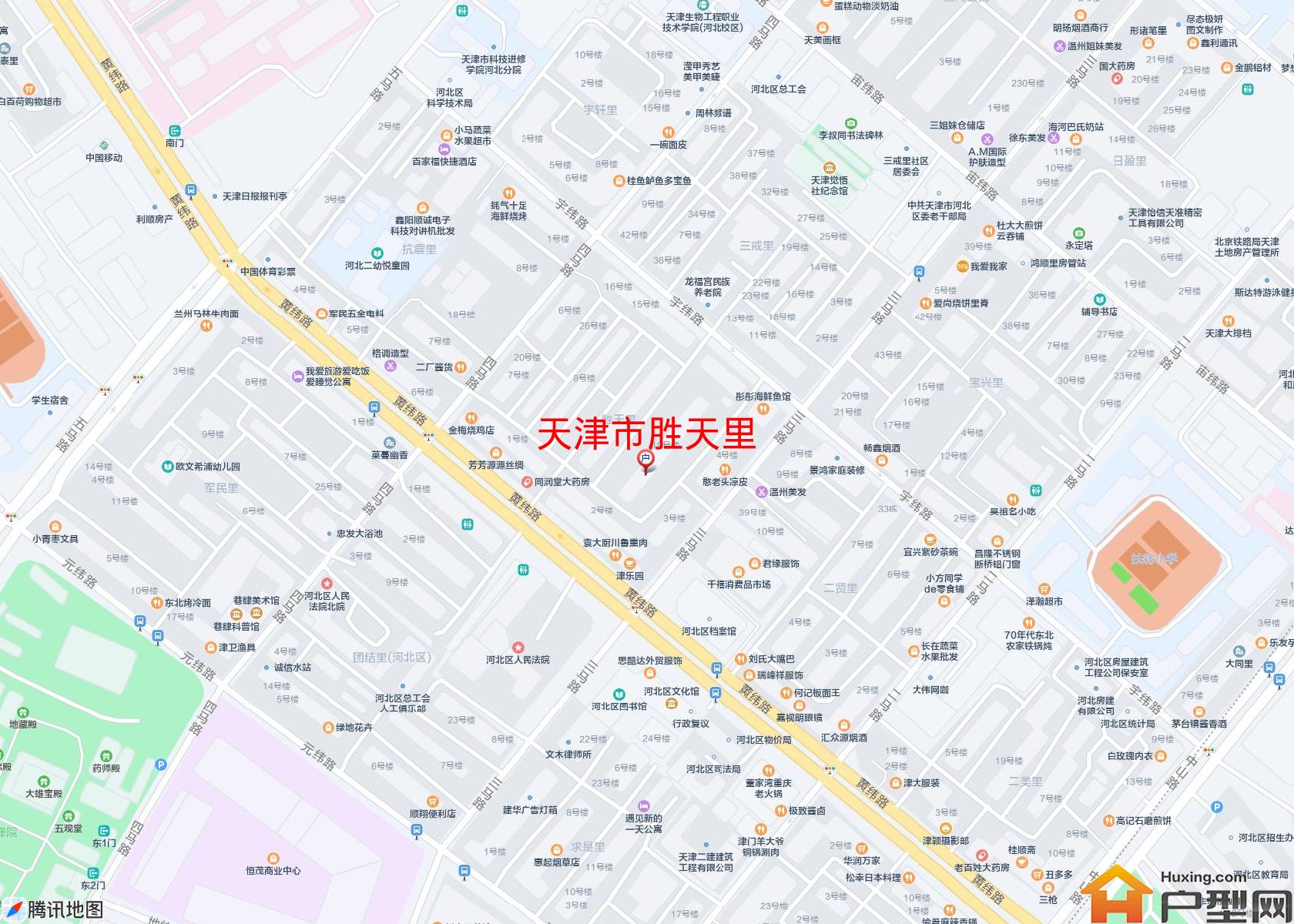 胜天里小区 - 户型网