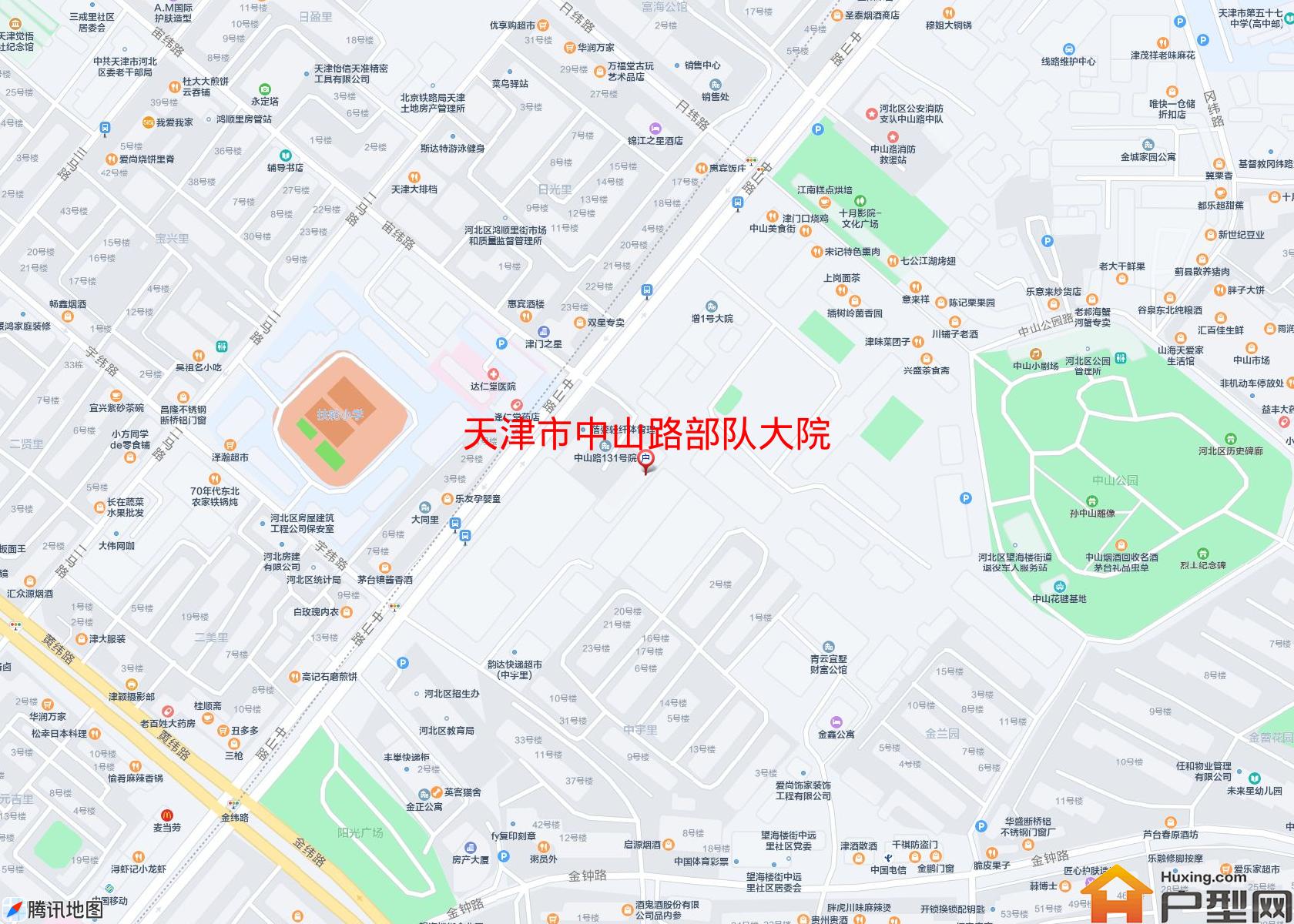 中山路部队大院小区 - 户型网