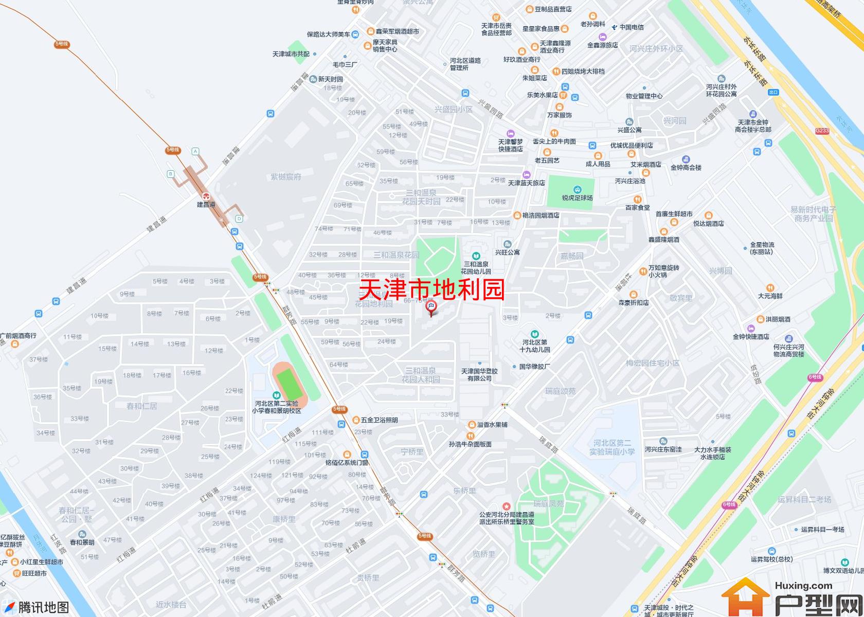 地利园小区 - 户型网