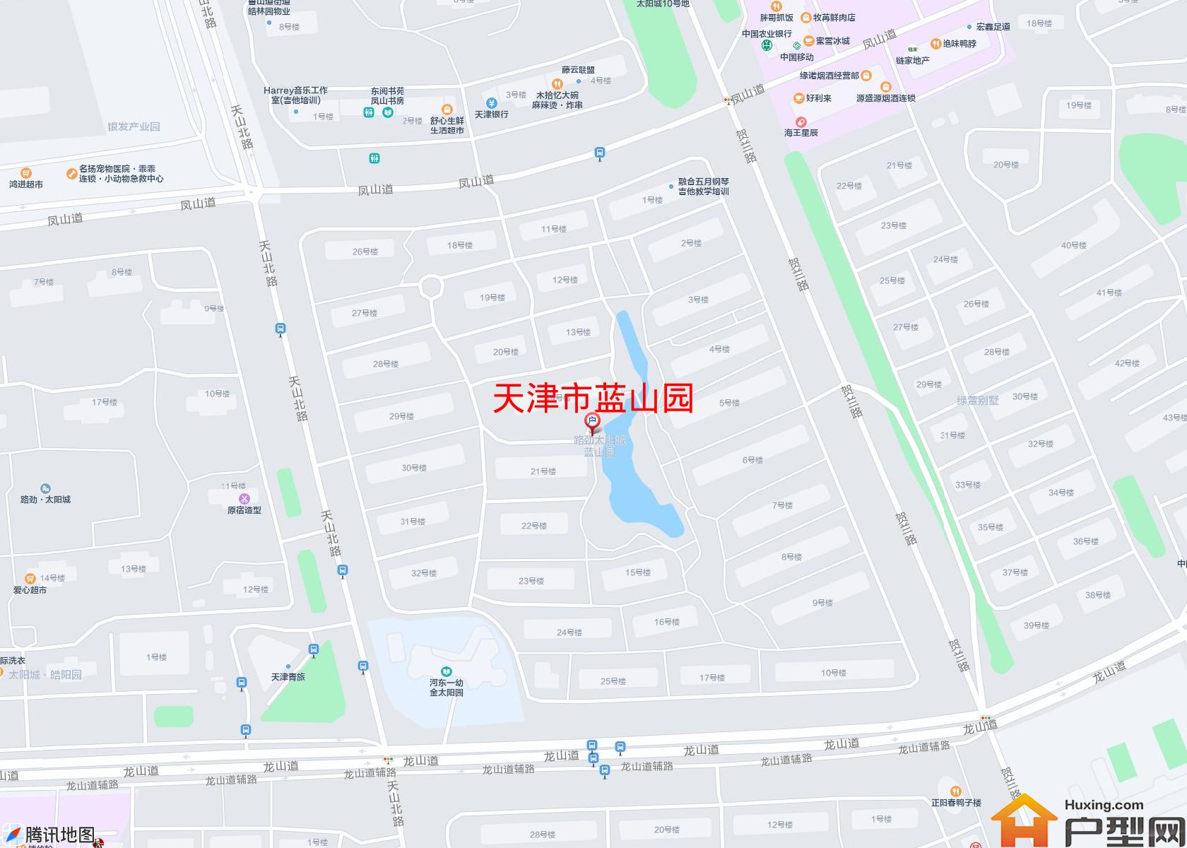 蓝山园小区 - 户型网