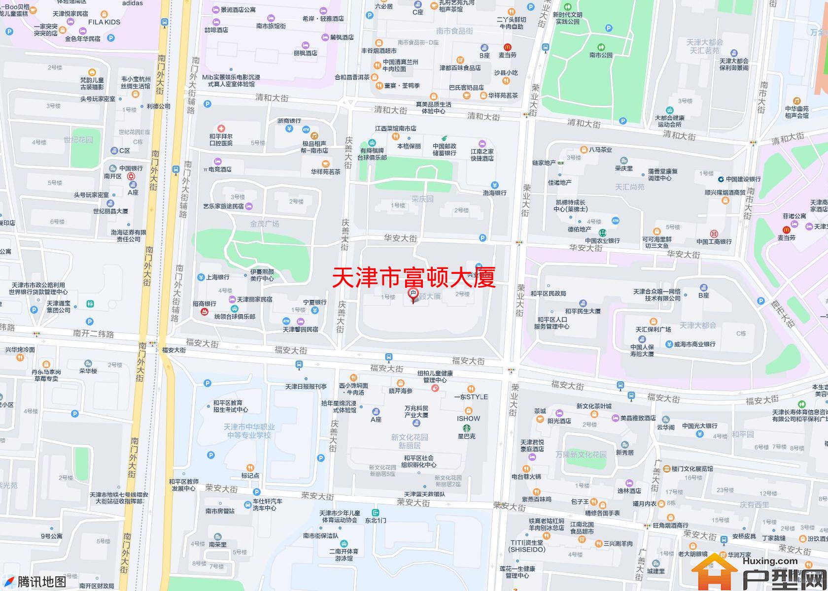 富顿大厦小区 - 户型网