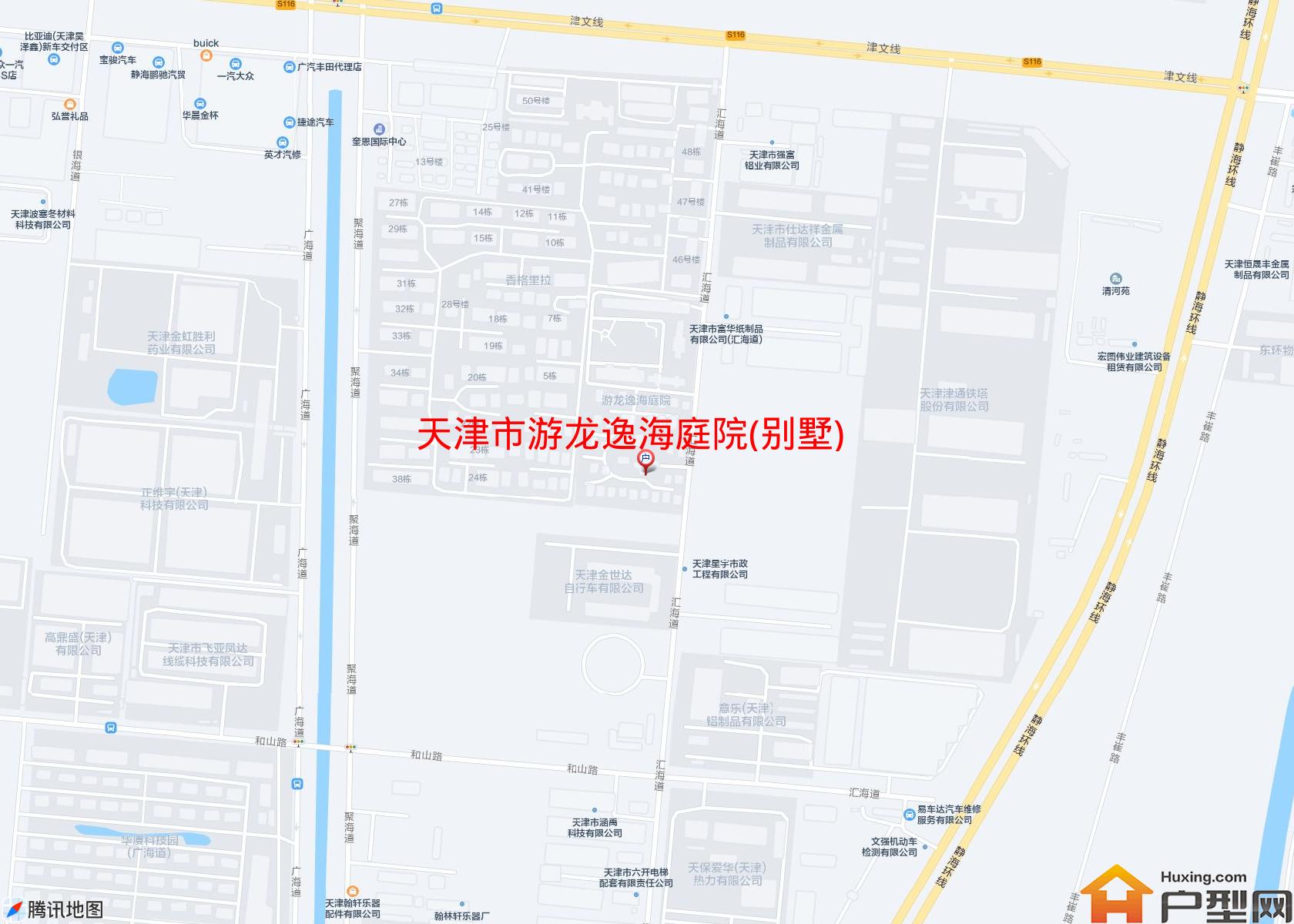 游龙逸海庭院(别墅)小区 - 户型网