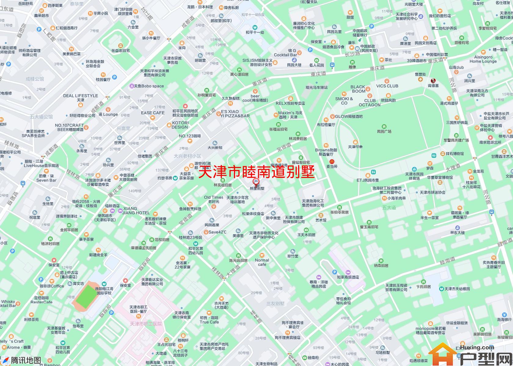 睦南道别墅小区 - 户型网