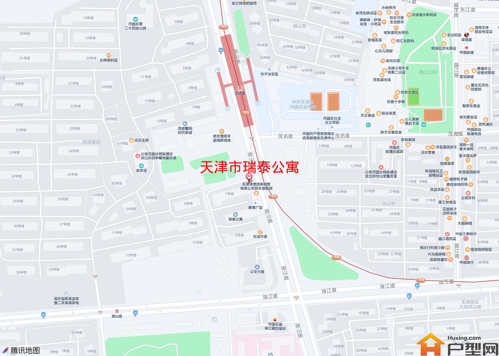 瑞泰公寓小区 - 户型网