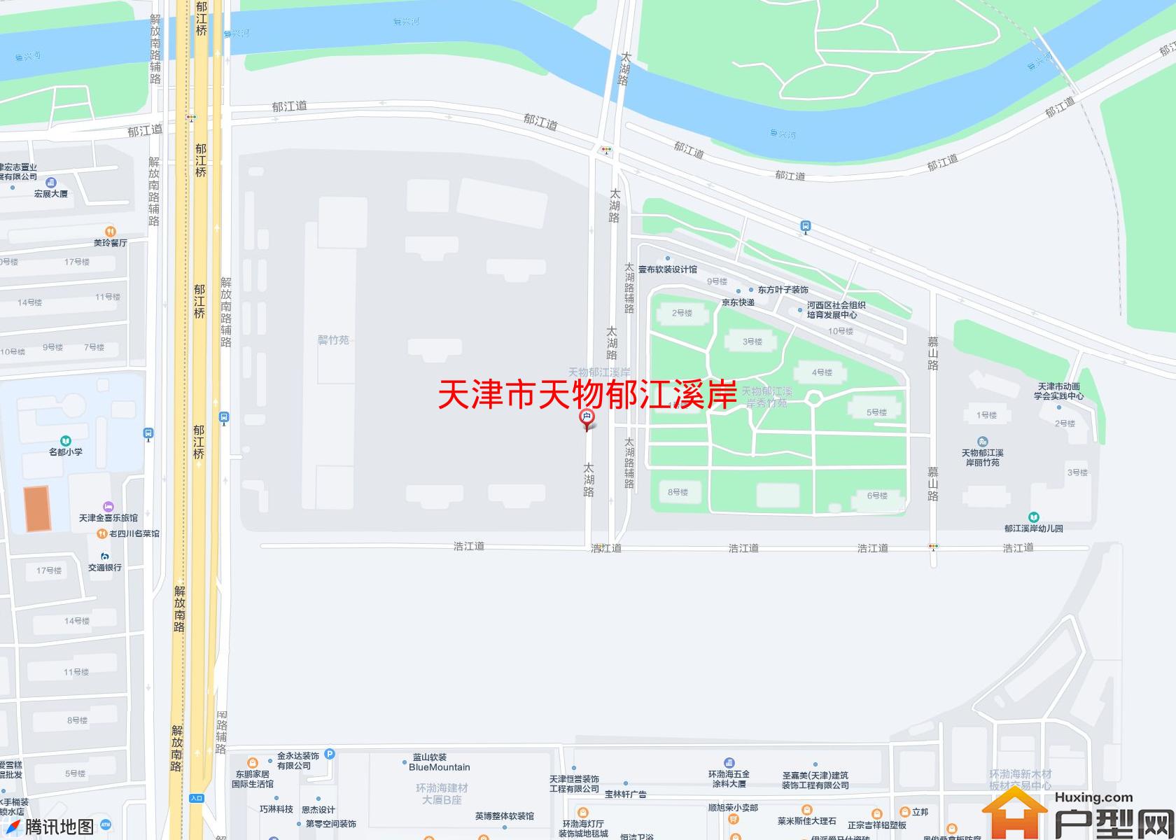 天物郁江溪岸小区 - 户型网