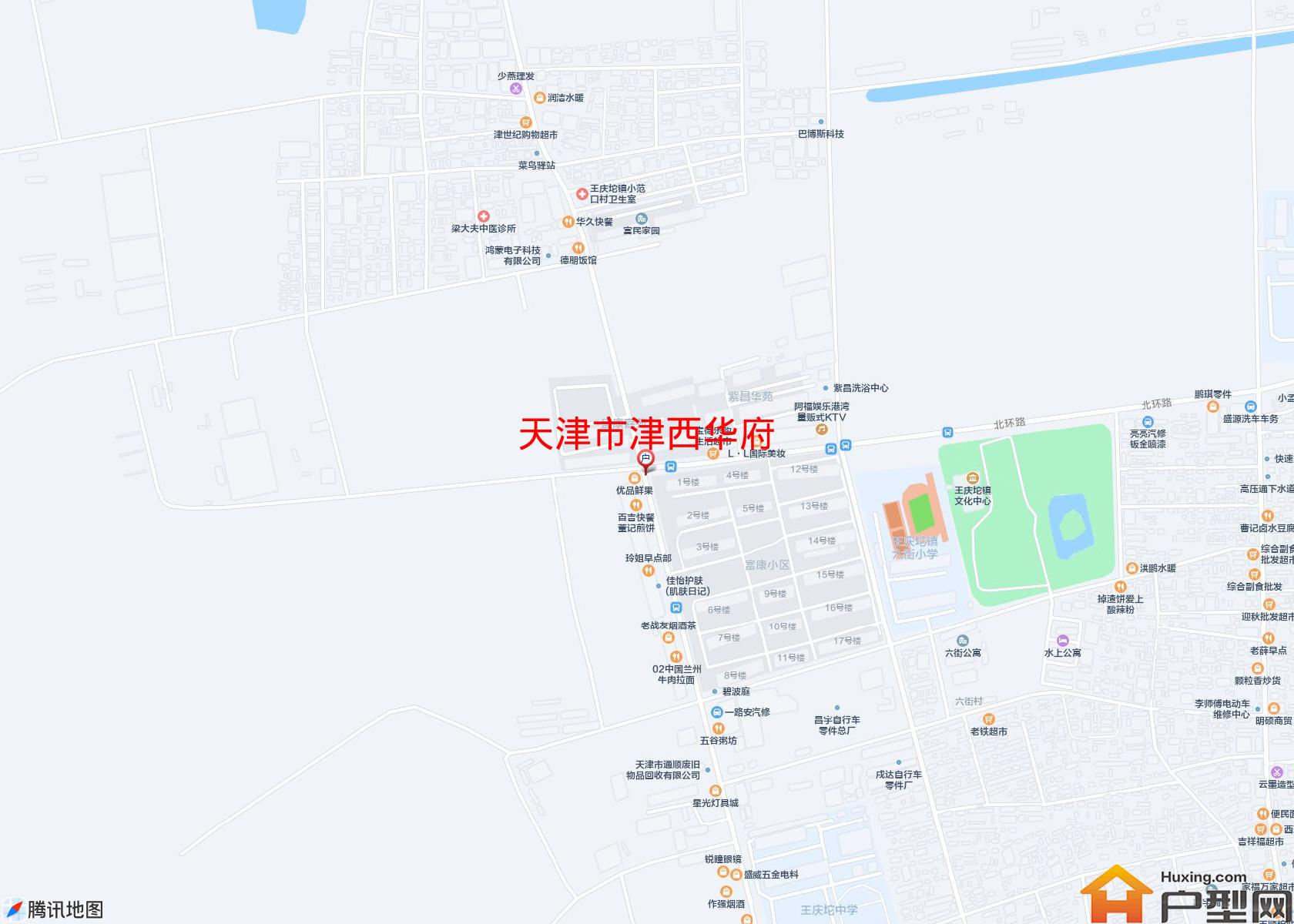 津西华府小区 - 户型网