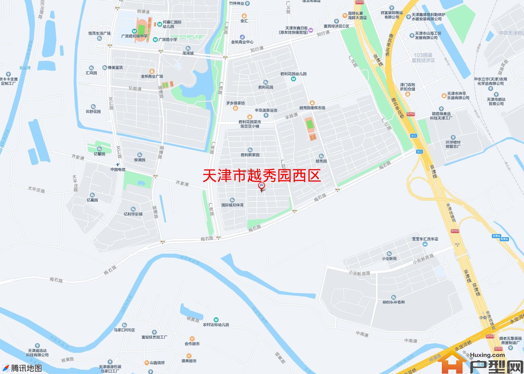 越秀园西区小区 - 户型网