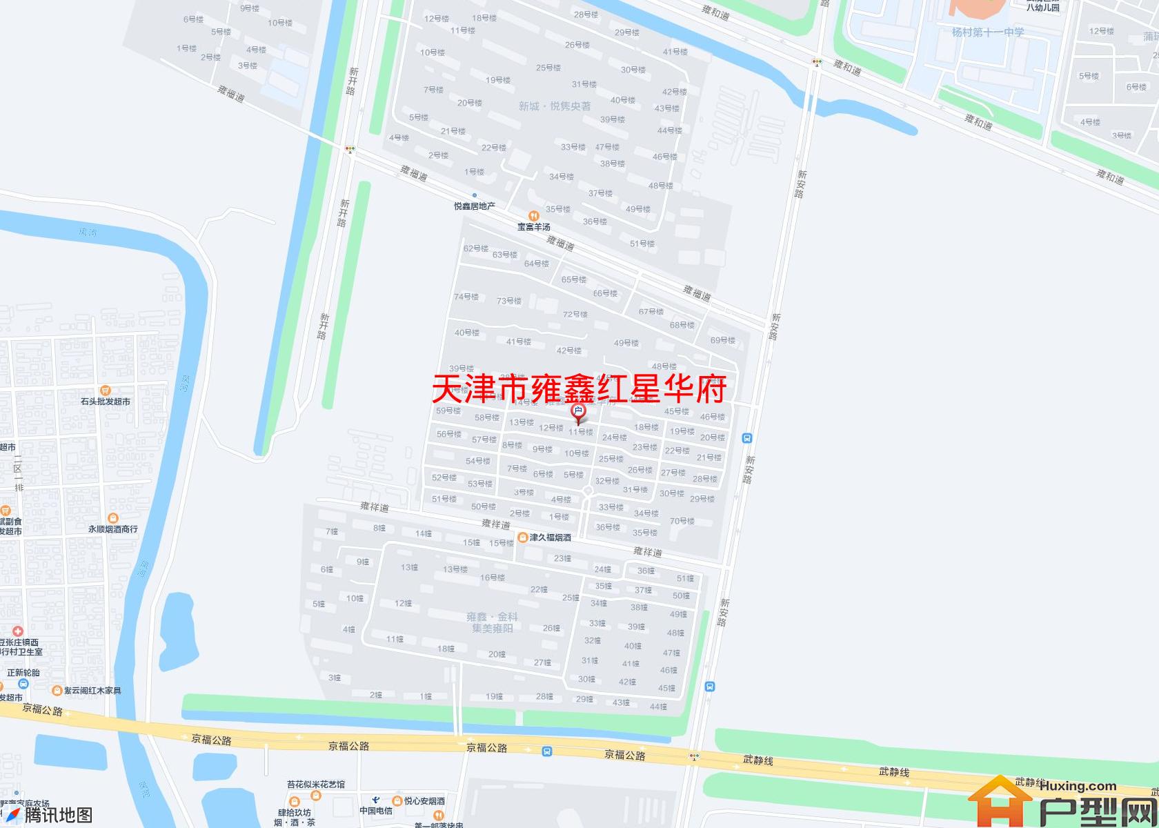 雍鑫红星华府小区 - 户型网