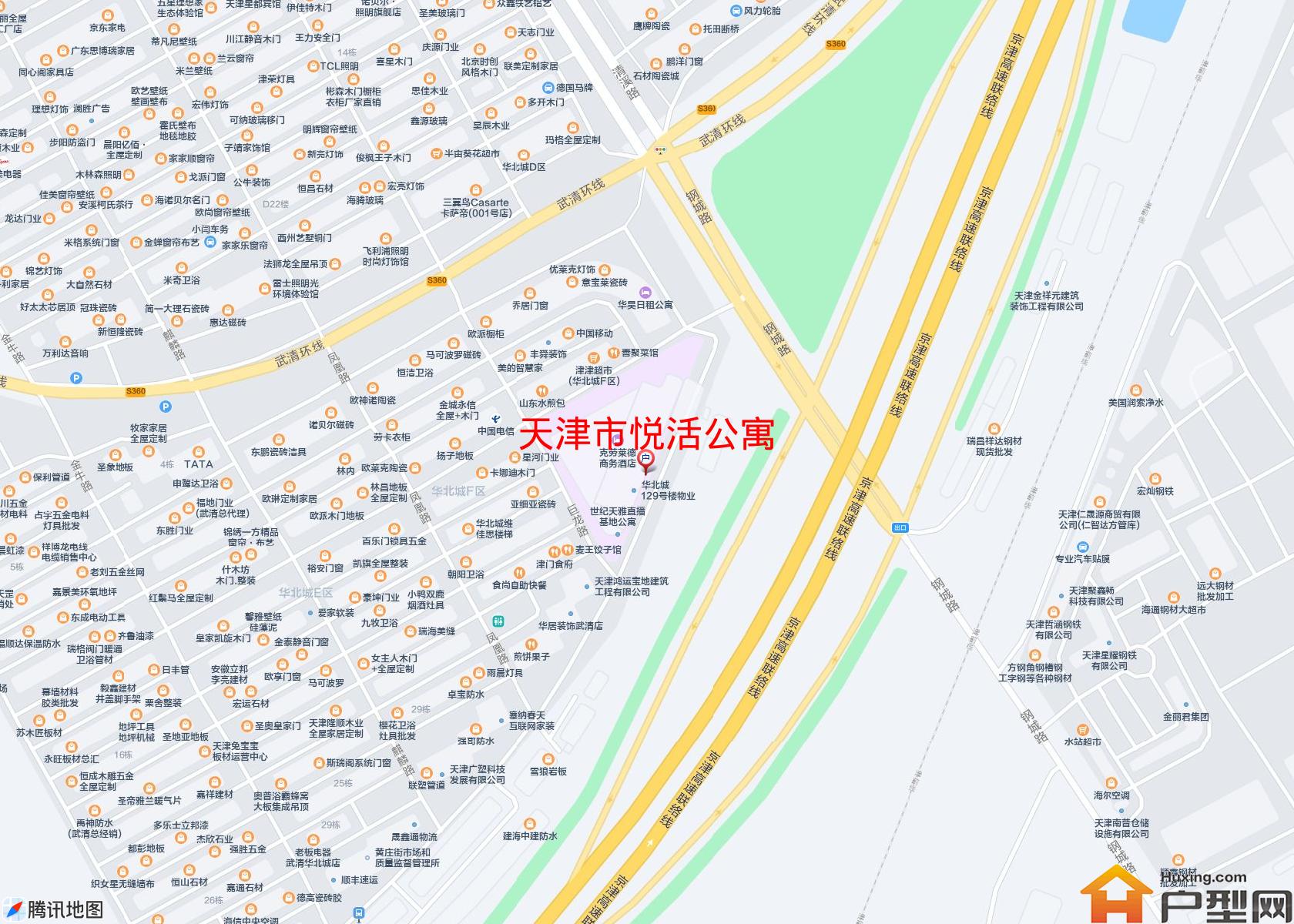 悦活公寓小区 - 户型网