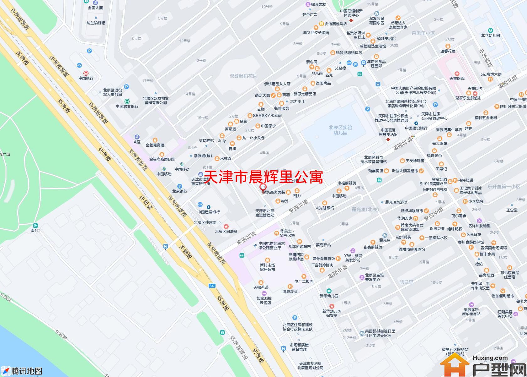 晨辉里公寓小区 - 户型网