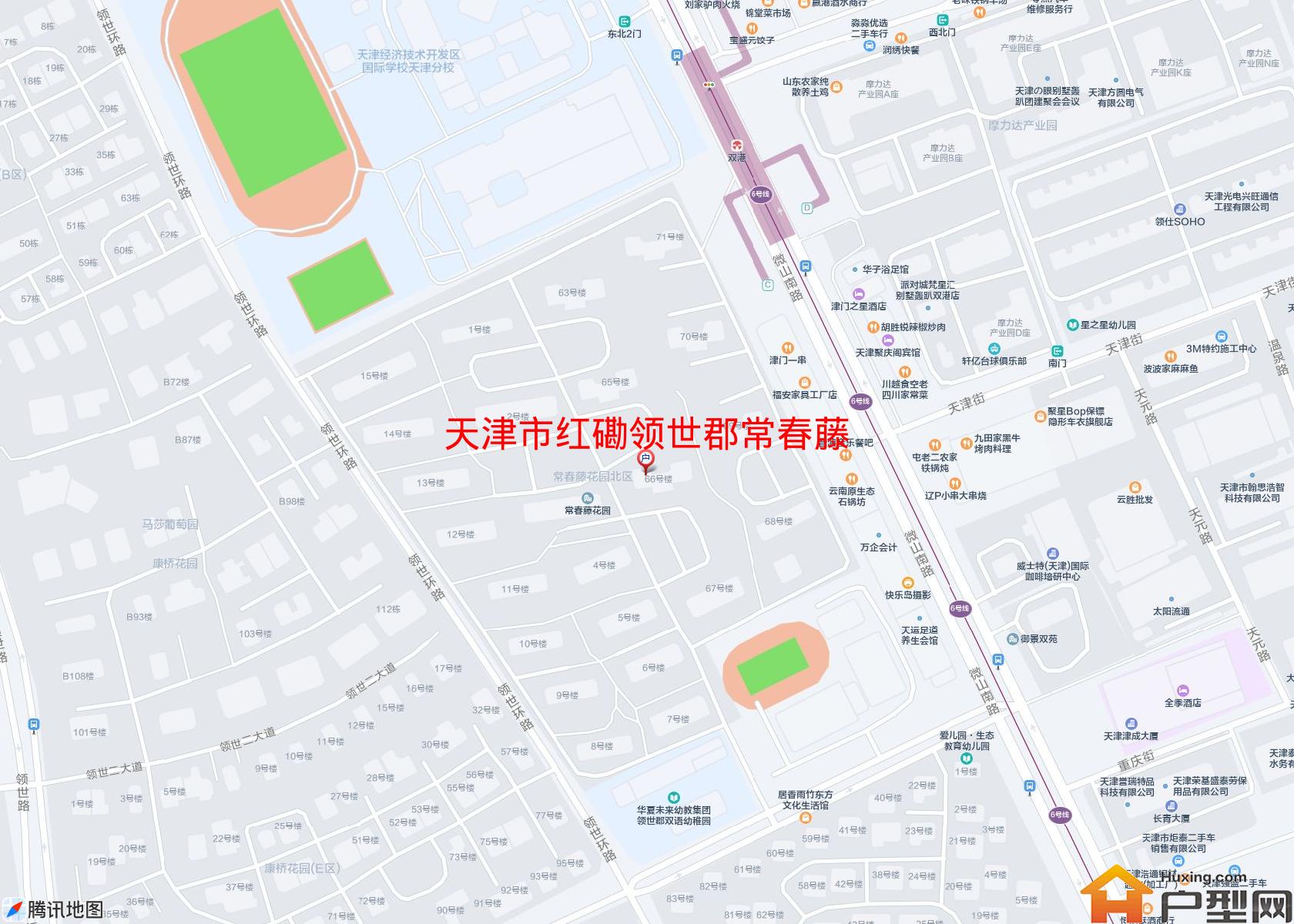 红磡领世郡常春藤小区 - 户型网