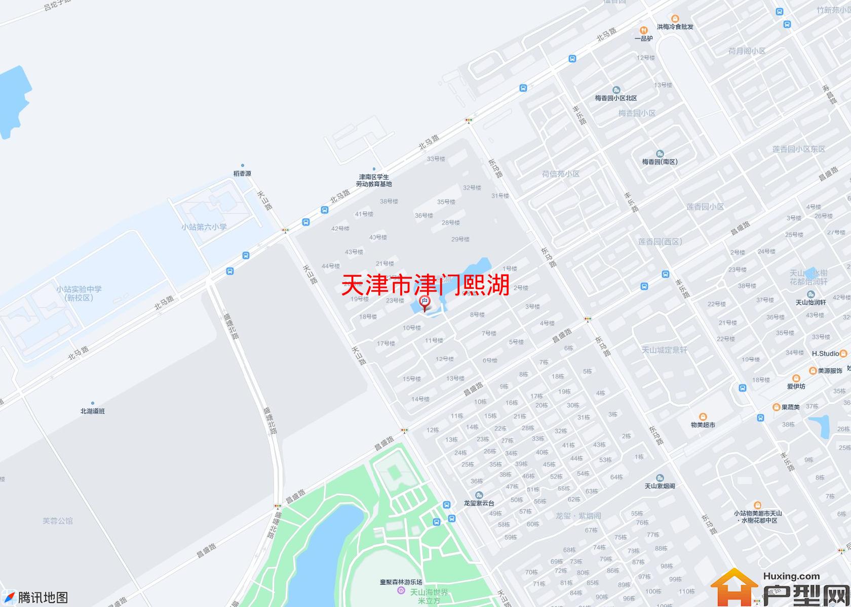 津门熙湖小区 - 户型网
