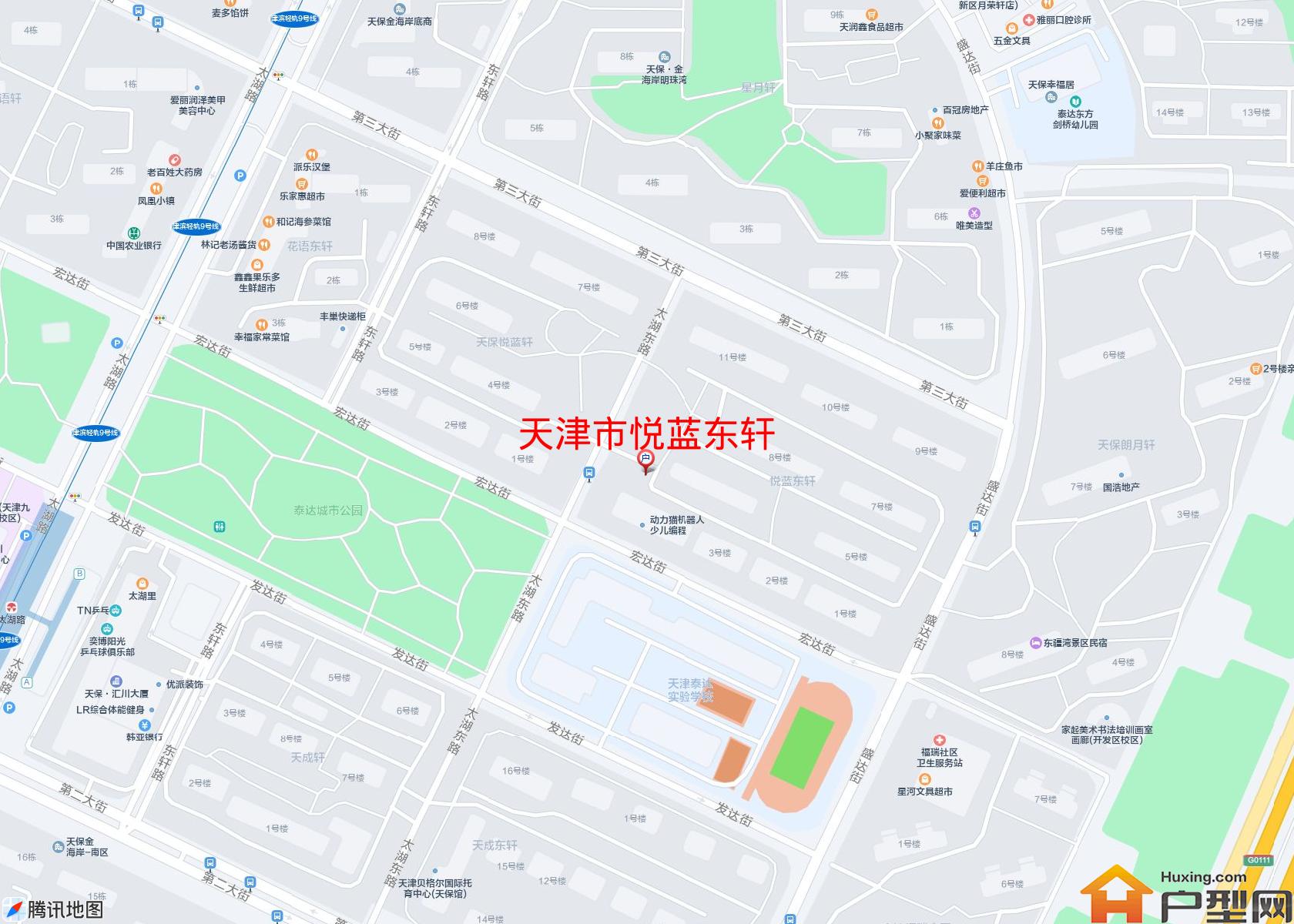 悦蓝东轩小区 - 户型网