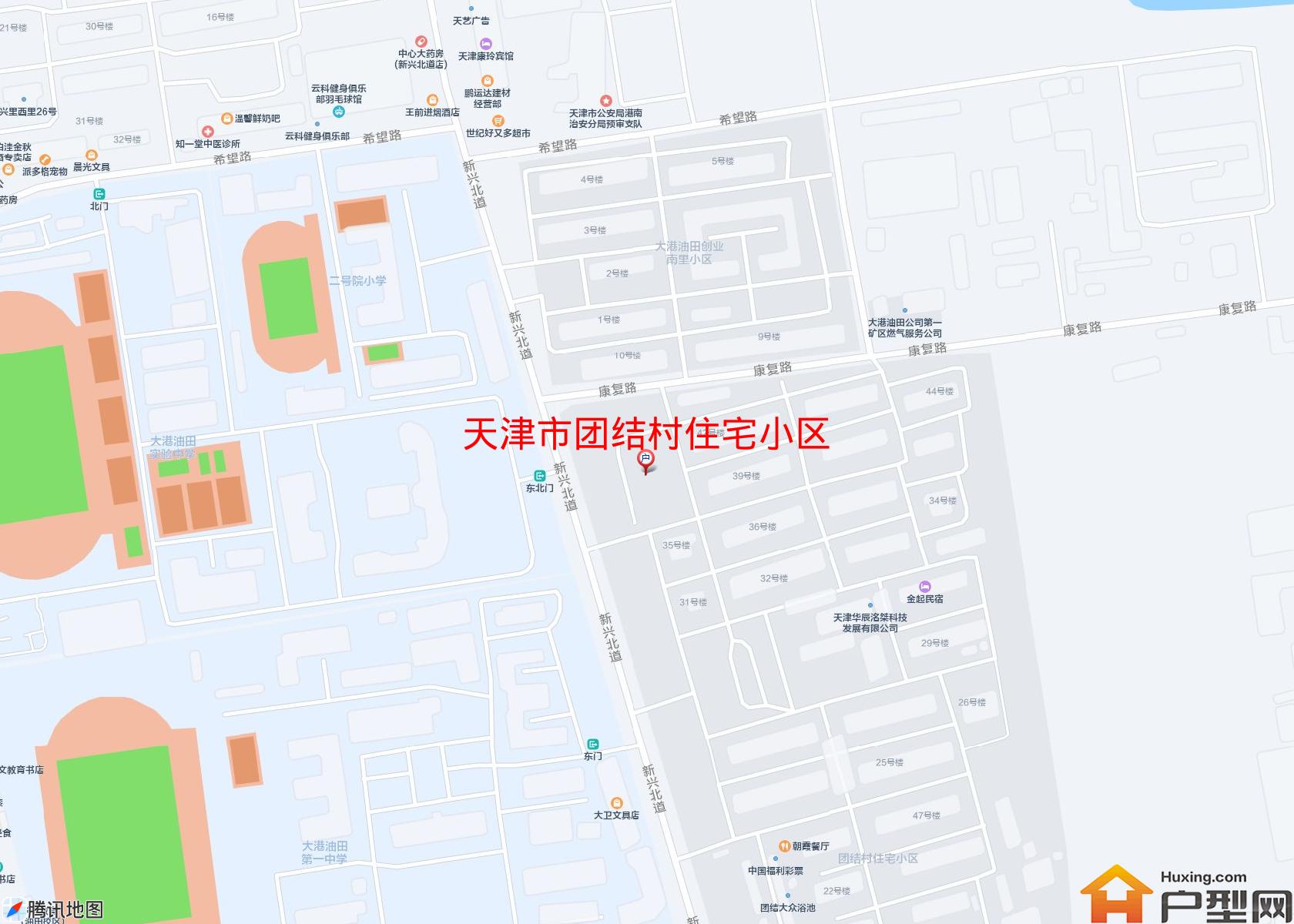 团结村住宅小区小区 - 户型网