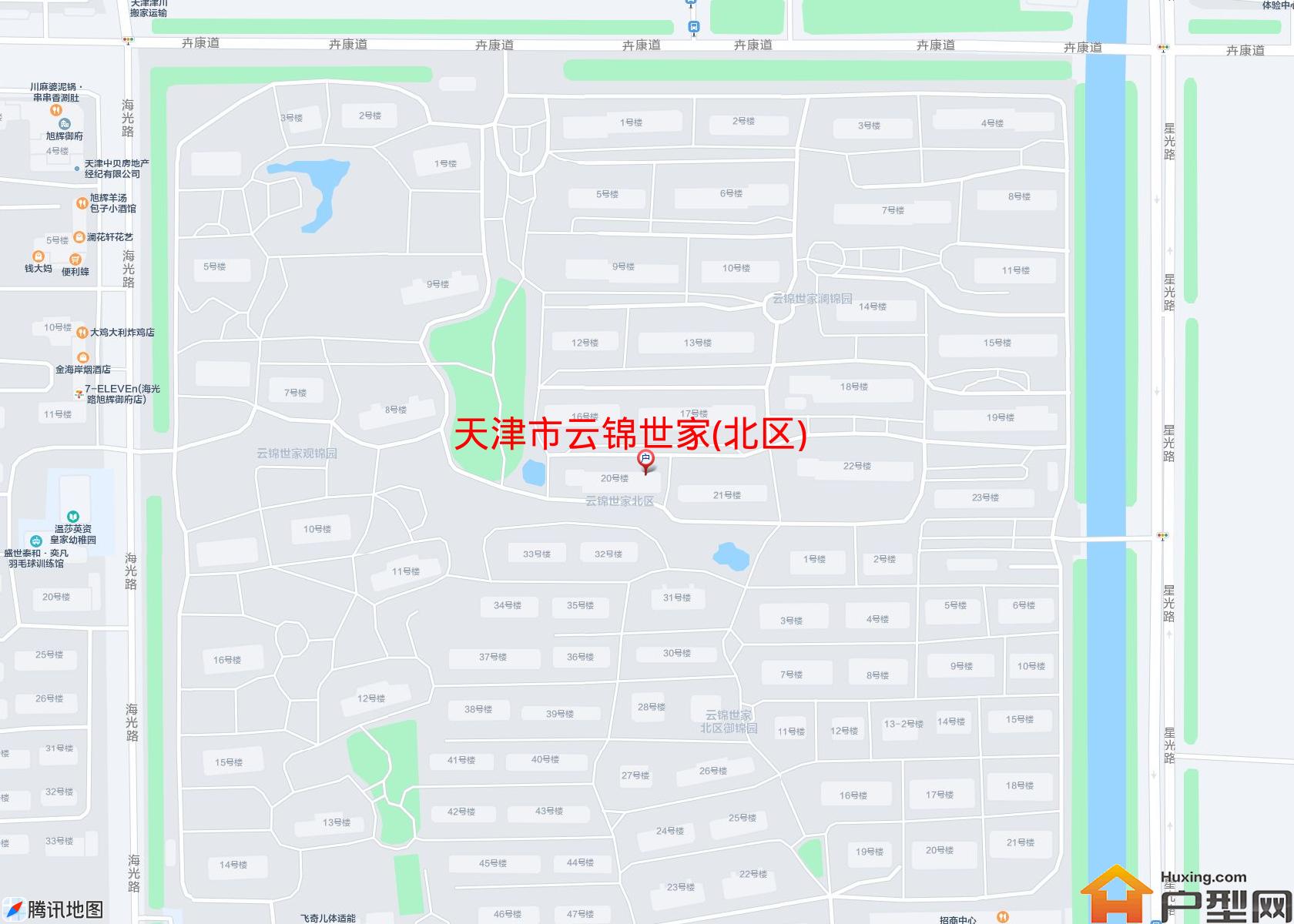 云锦世家(北区)小区 - 户型网