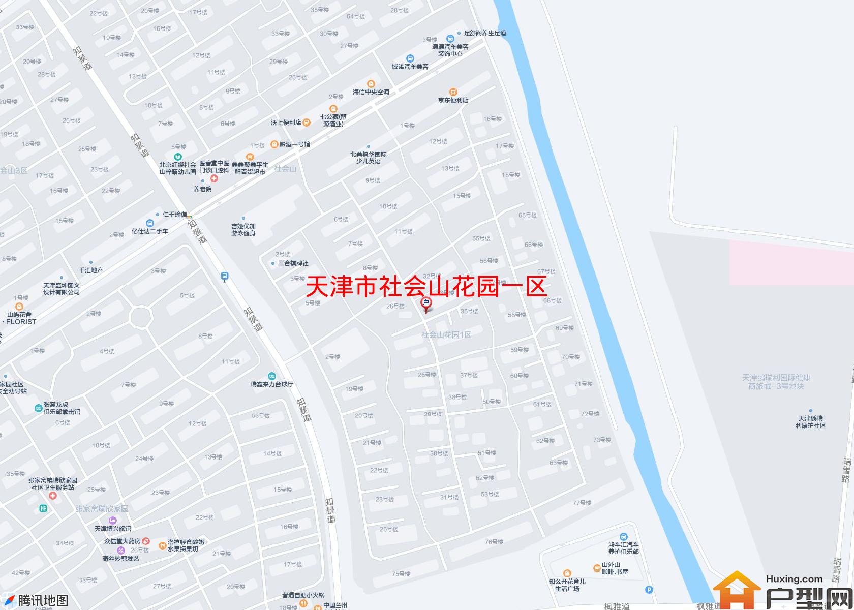 社会山花园一区小区 - 户型网