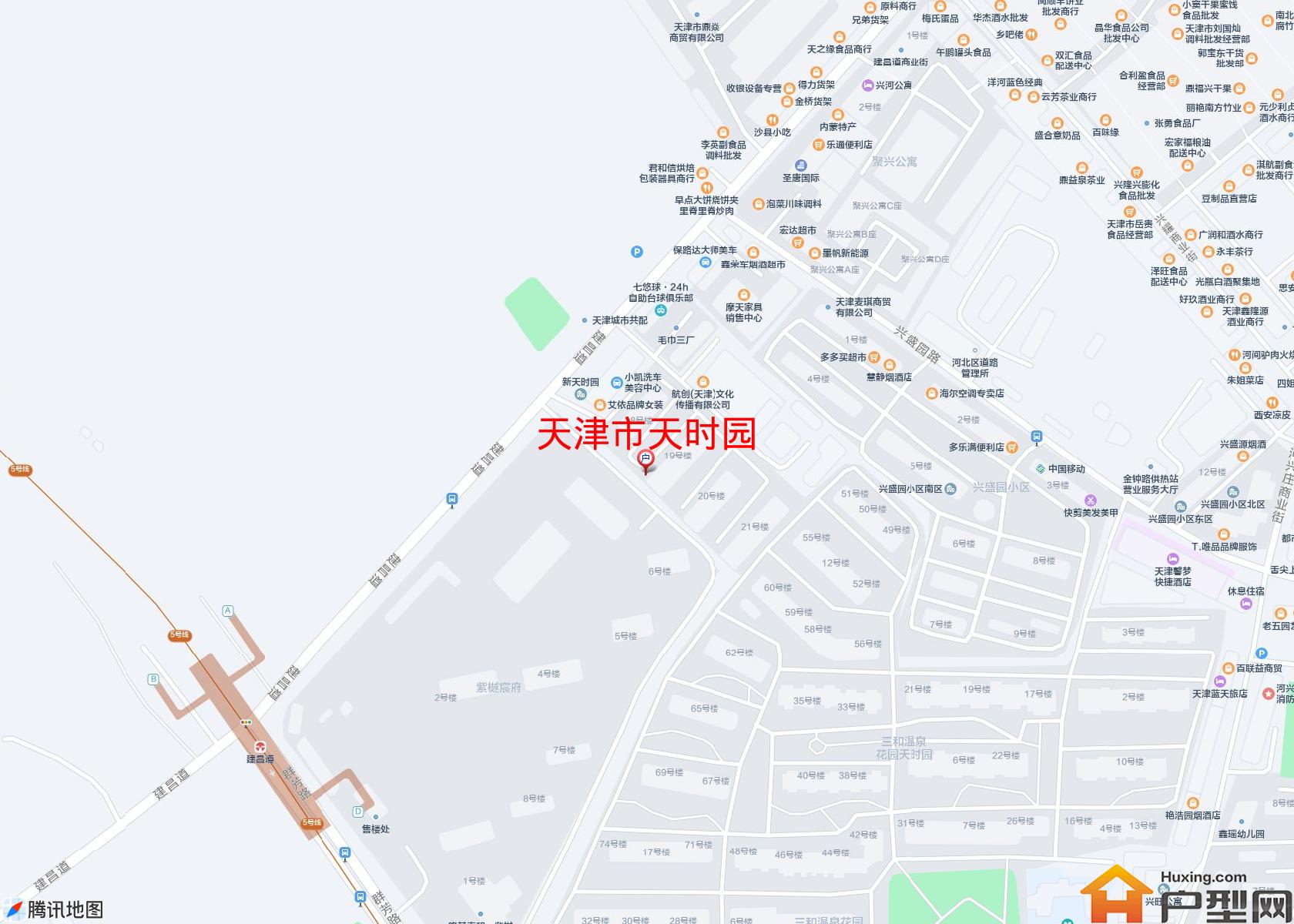 天时园小区 - 户型网