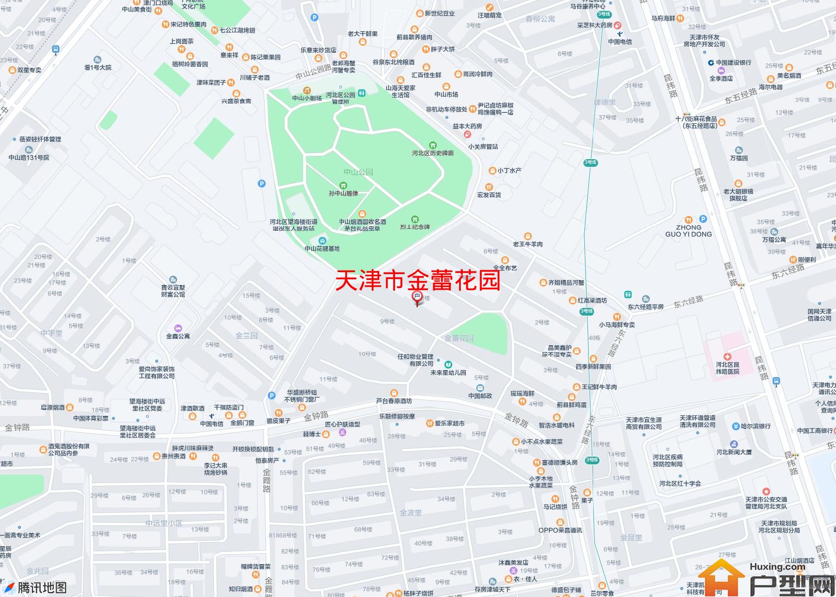 金蕾花园小区 - 户型网