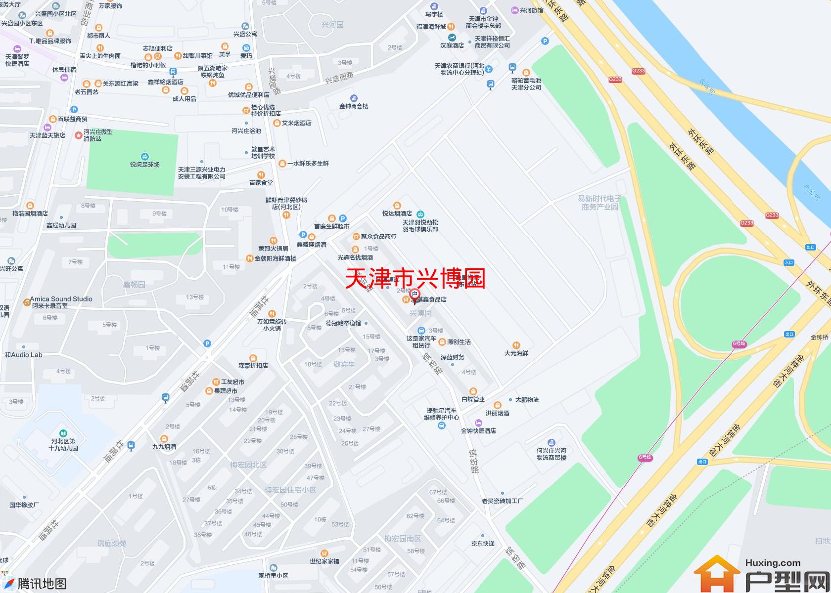 兴博园小区 - 户型网