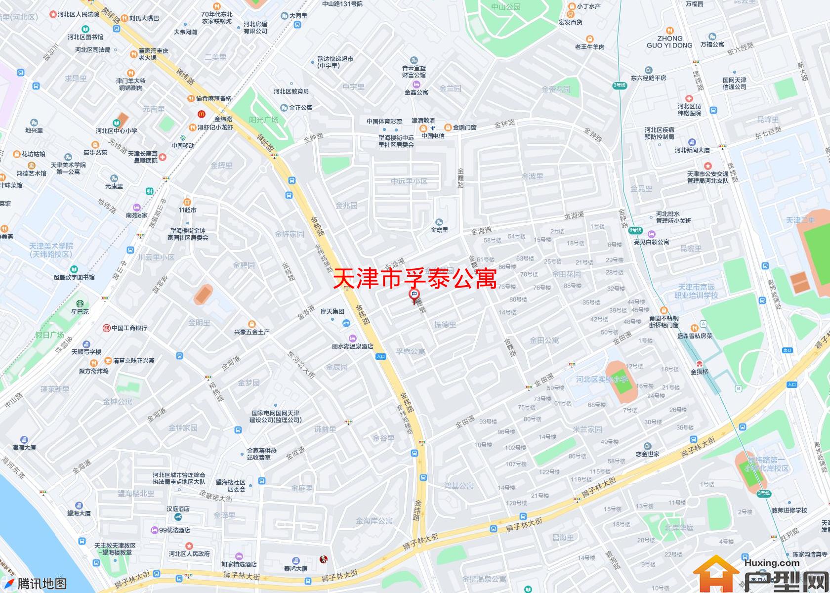 孚泰公寓小区 - 户型网