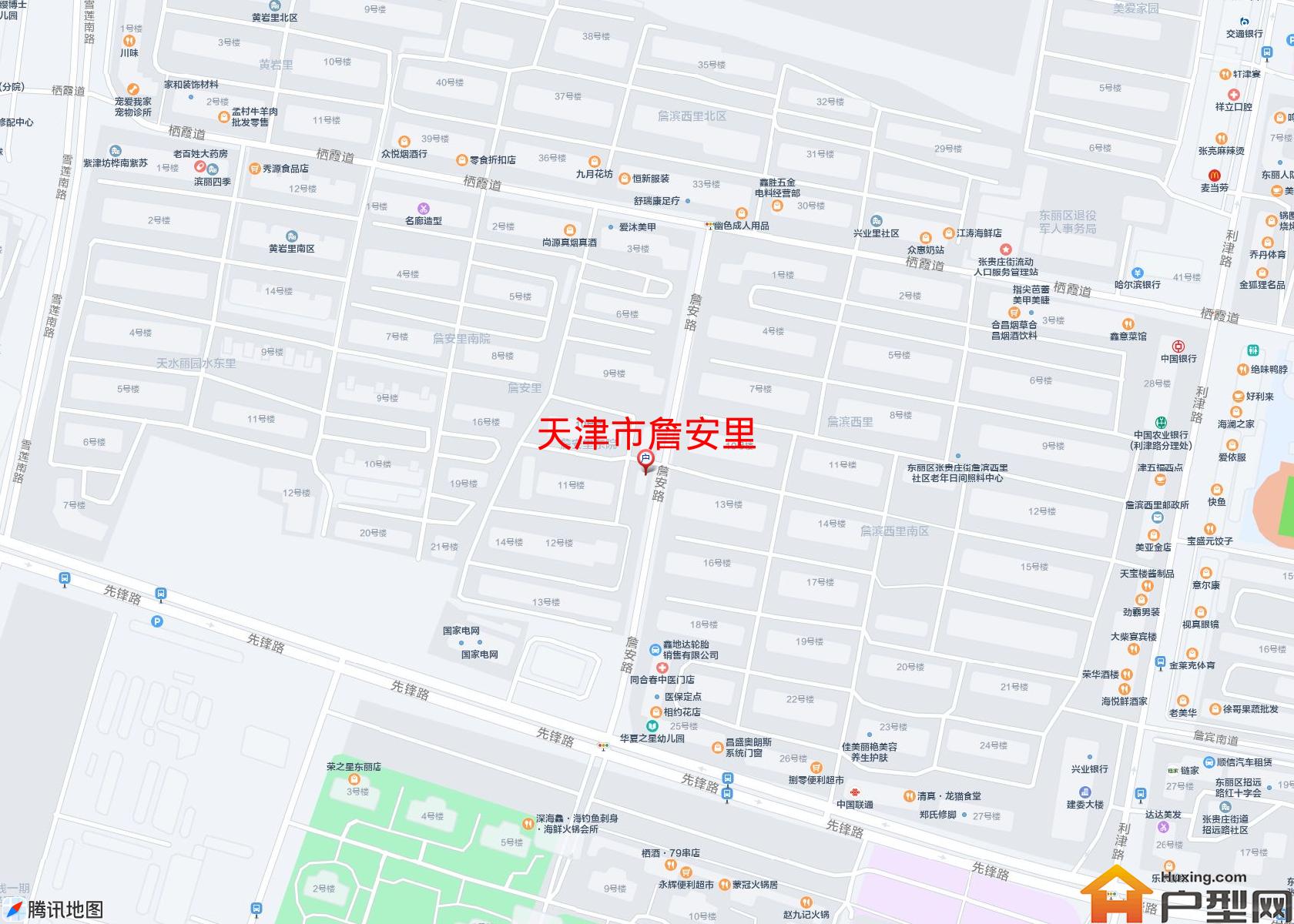 詹安里小区 - 户型网