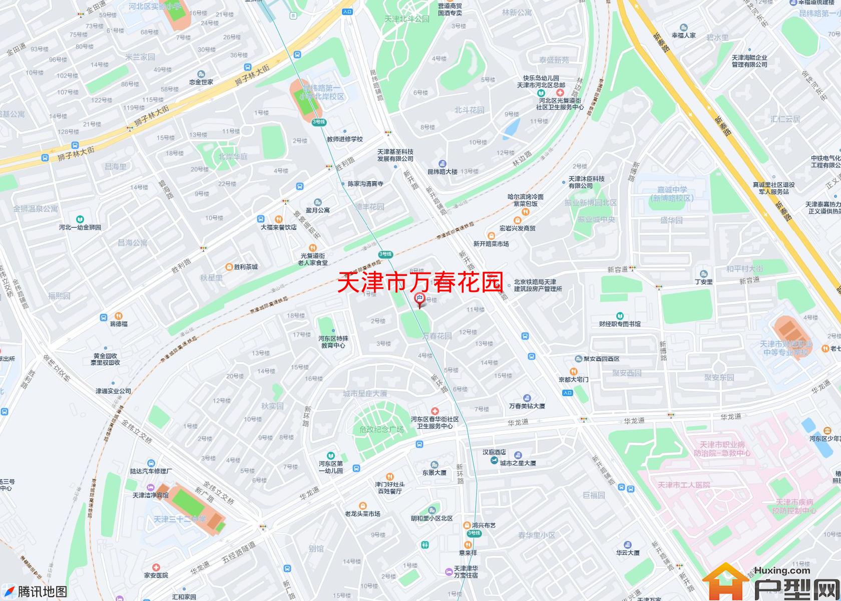 万春花园小区 - 户型网