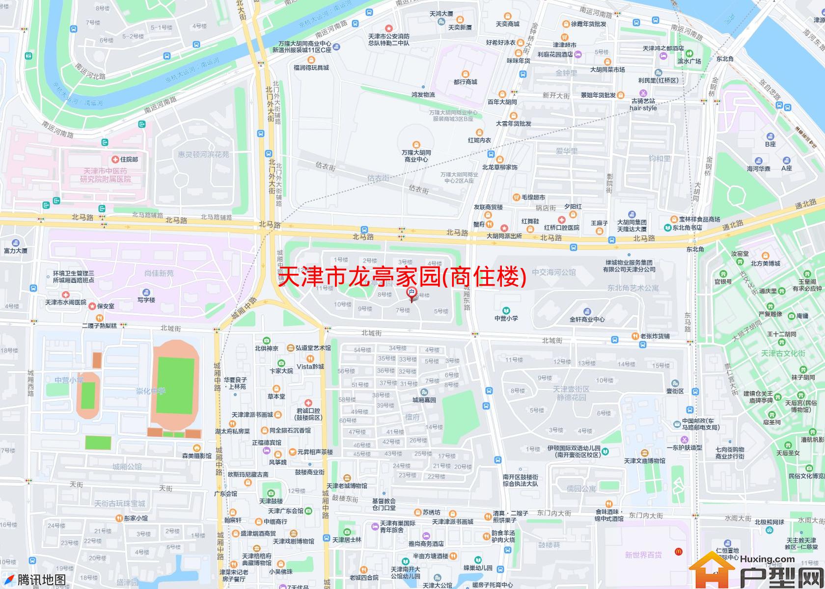 龙亭家园(商住楼)小区 - 户型网 龙亭家园(商住楼)小区 - 户型网