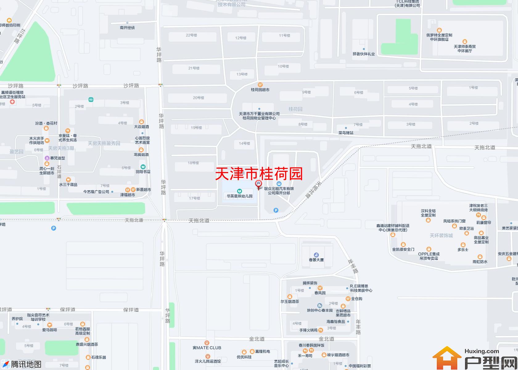 桂荷园小区 - 户型网