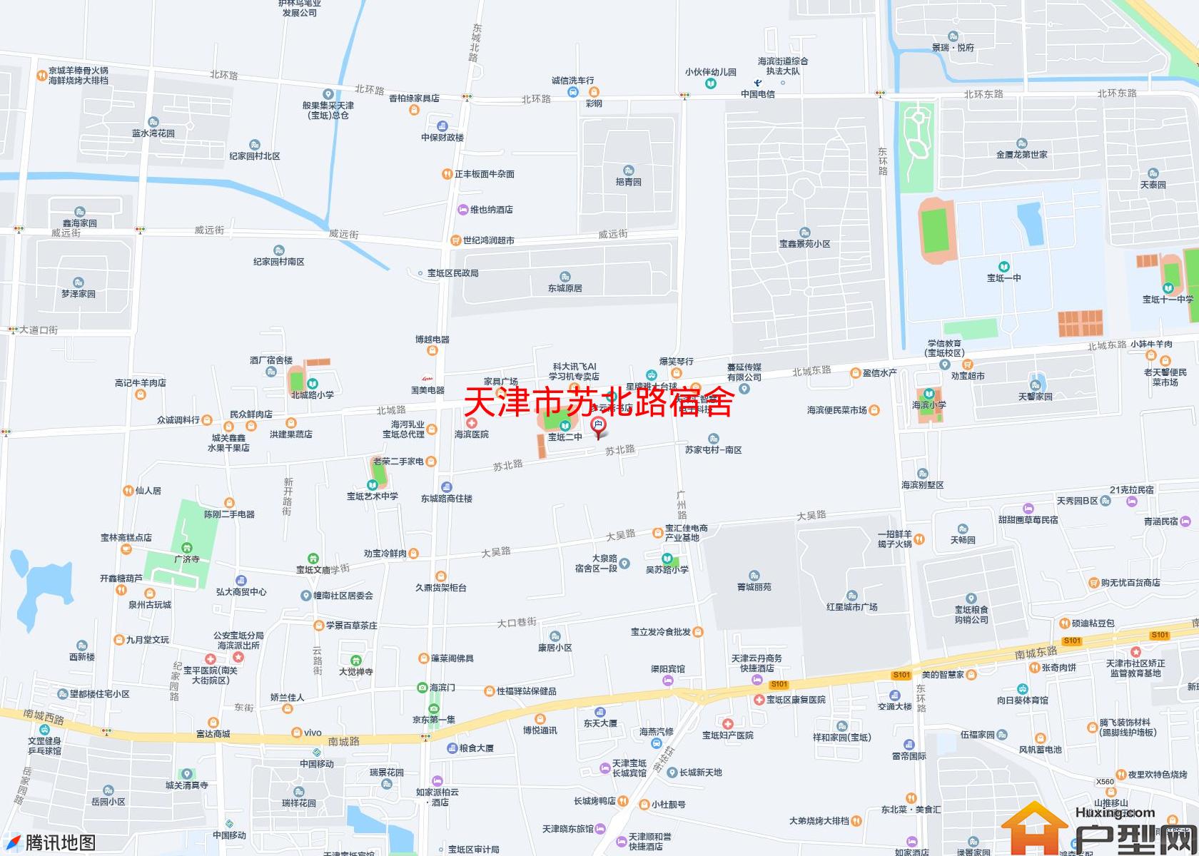 苏北路宿舍小区 - 户型网