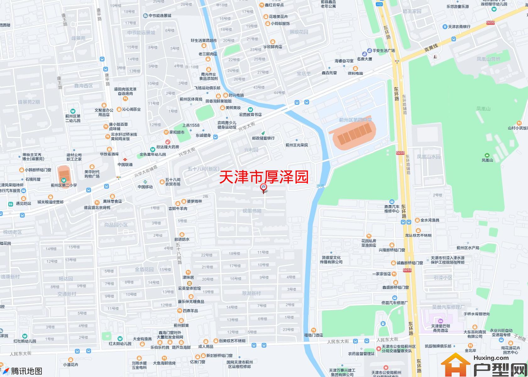 厚泽园小区 - 户型网