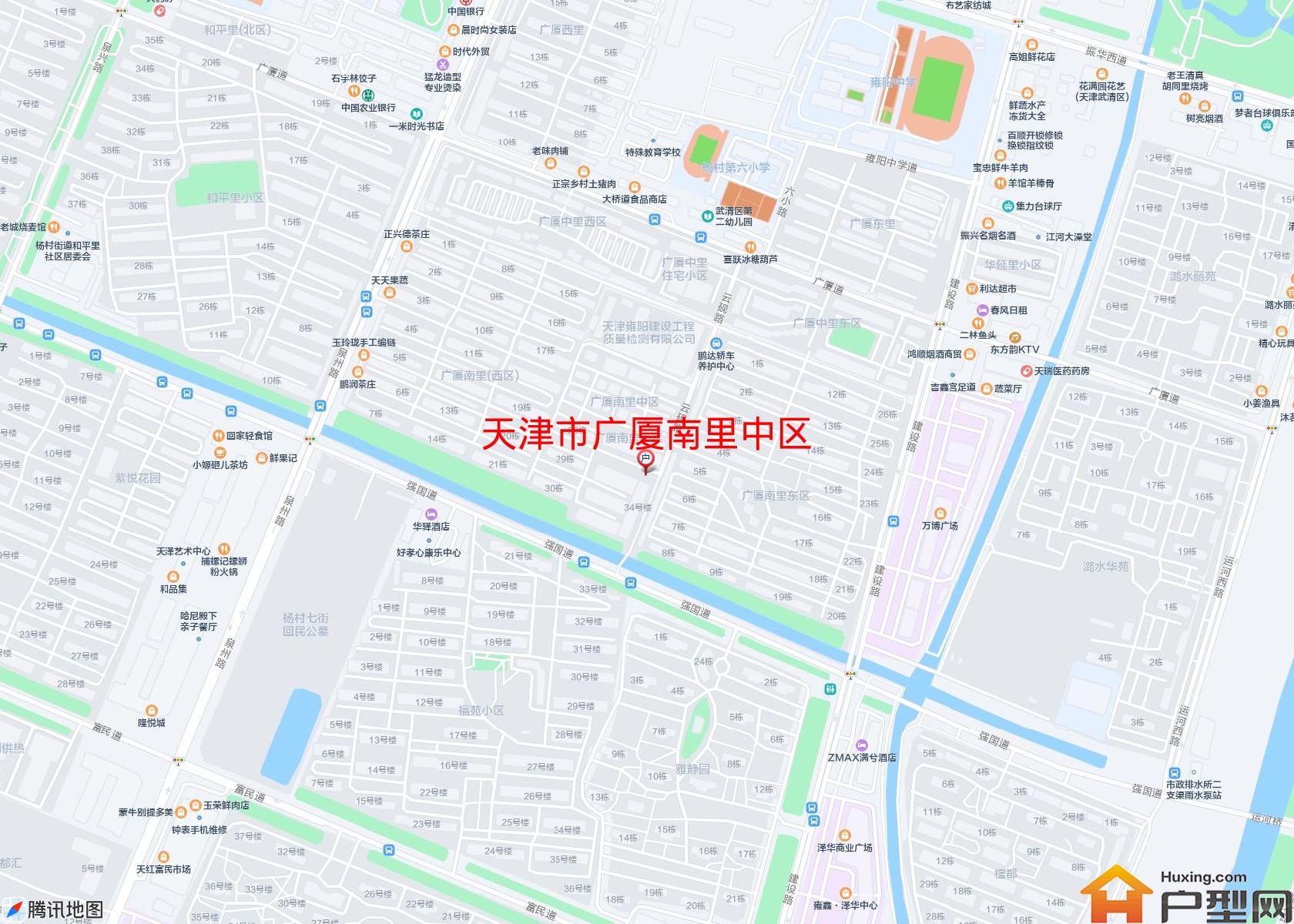 广厦南里中区小区 - 户型网